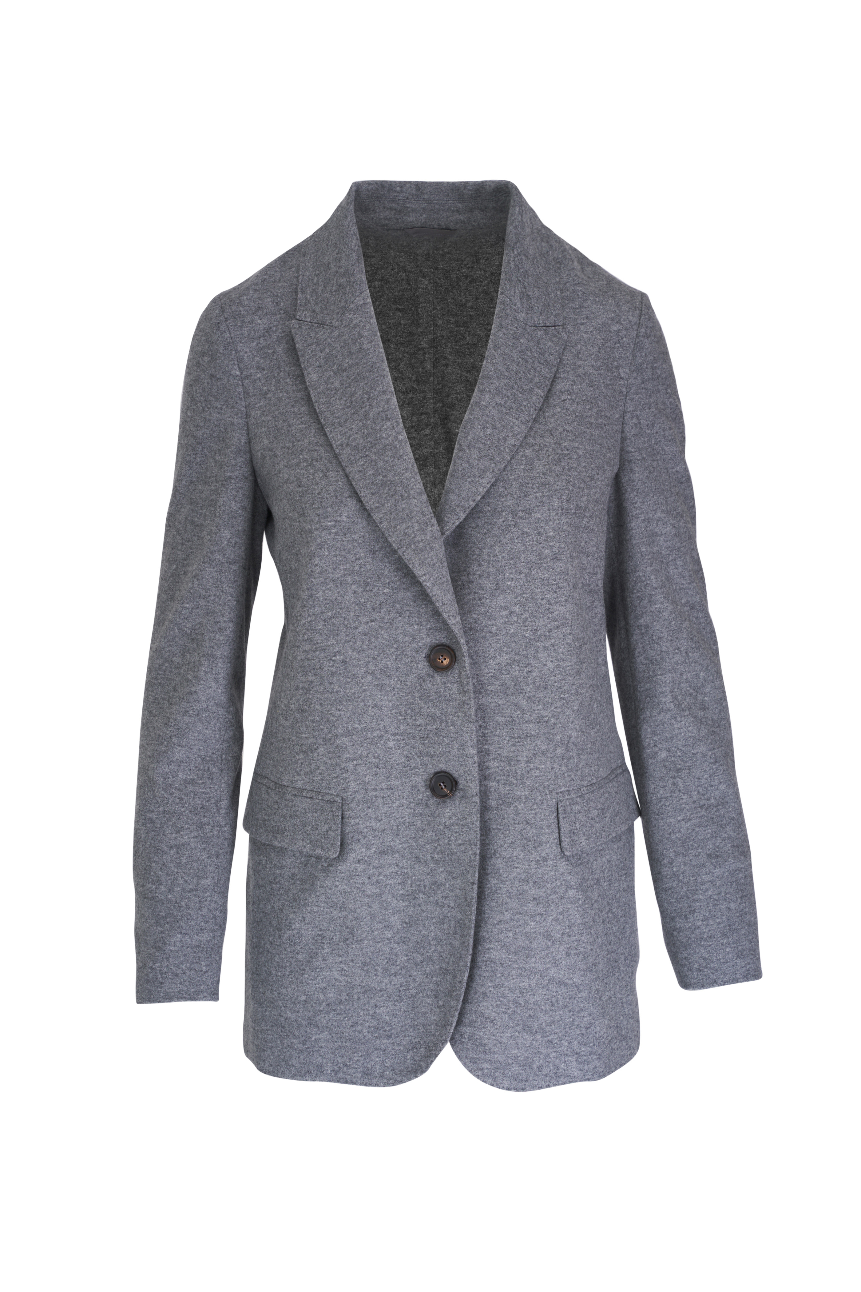 ジャケット・アウター 19AW LIGHT MELTON DOUBLEBREASTED COAT Wool Melton x Padded Jacket – La Garçonne