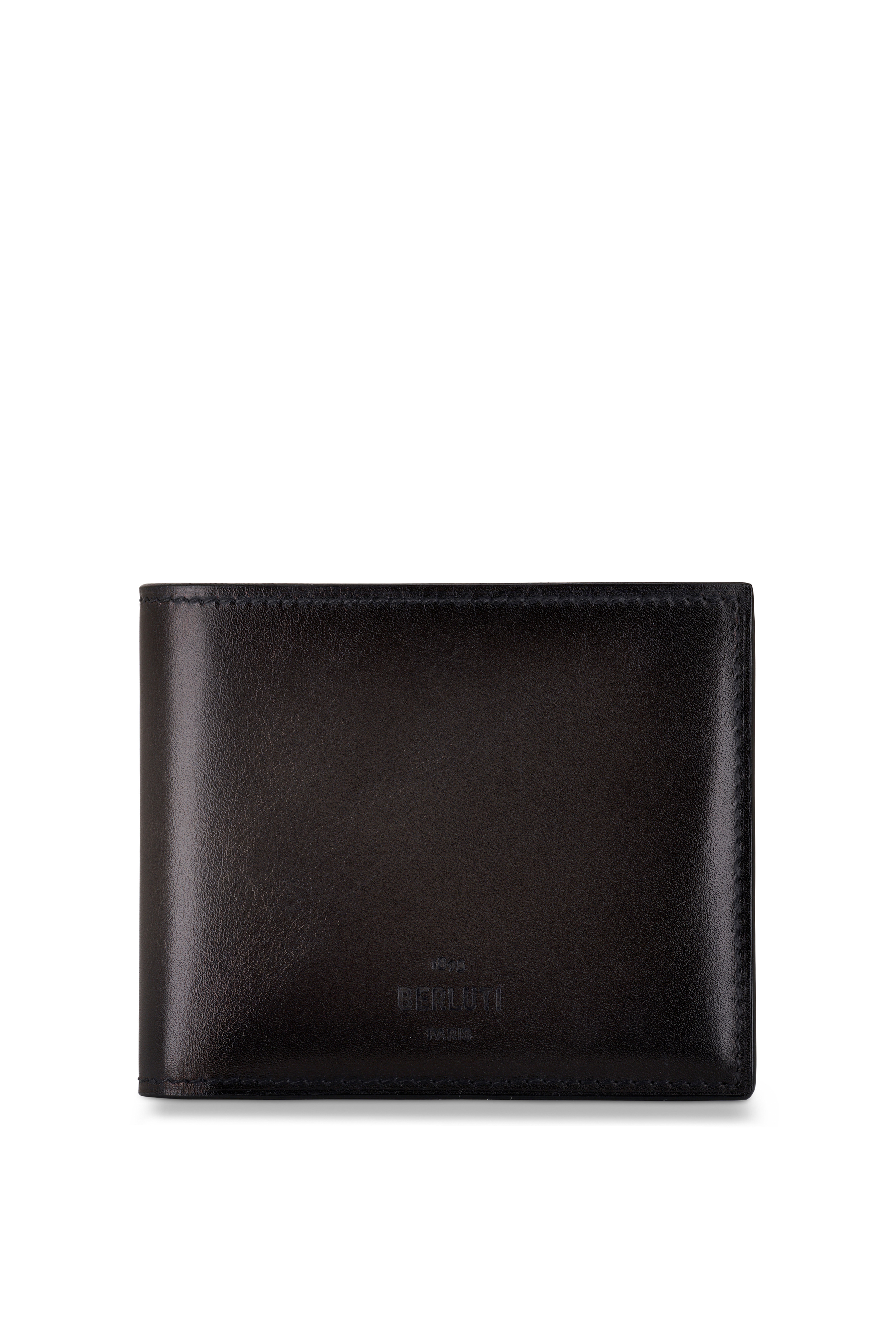 Makore Slim Leather Wallet - Size: Tu - Men - Berluti