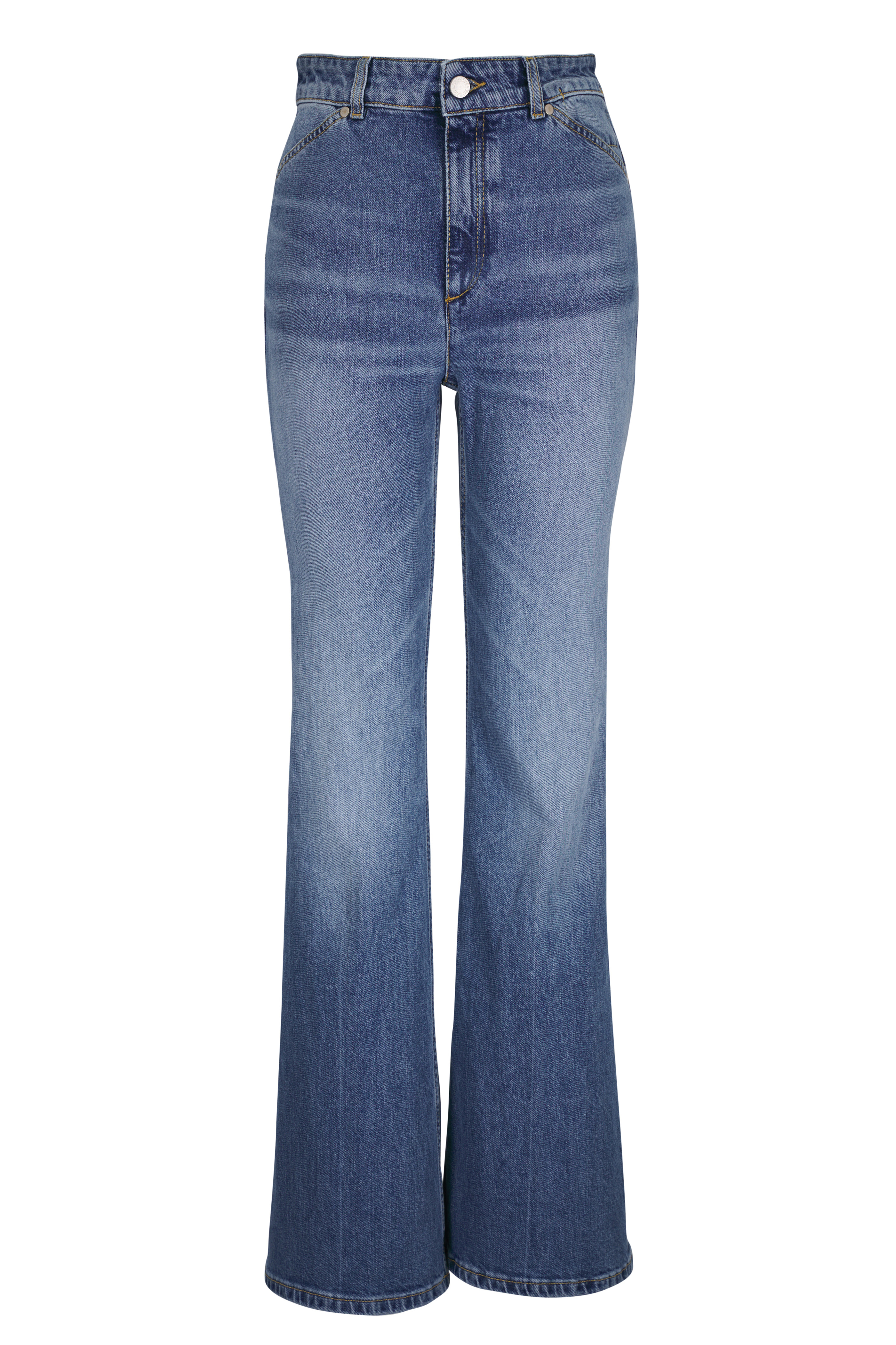 R13 Women's Boy Skinny Jeans, Jasper Stretch, Blue, 30 at