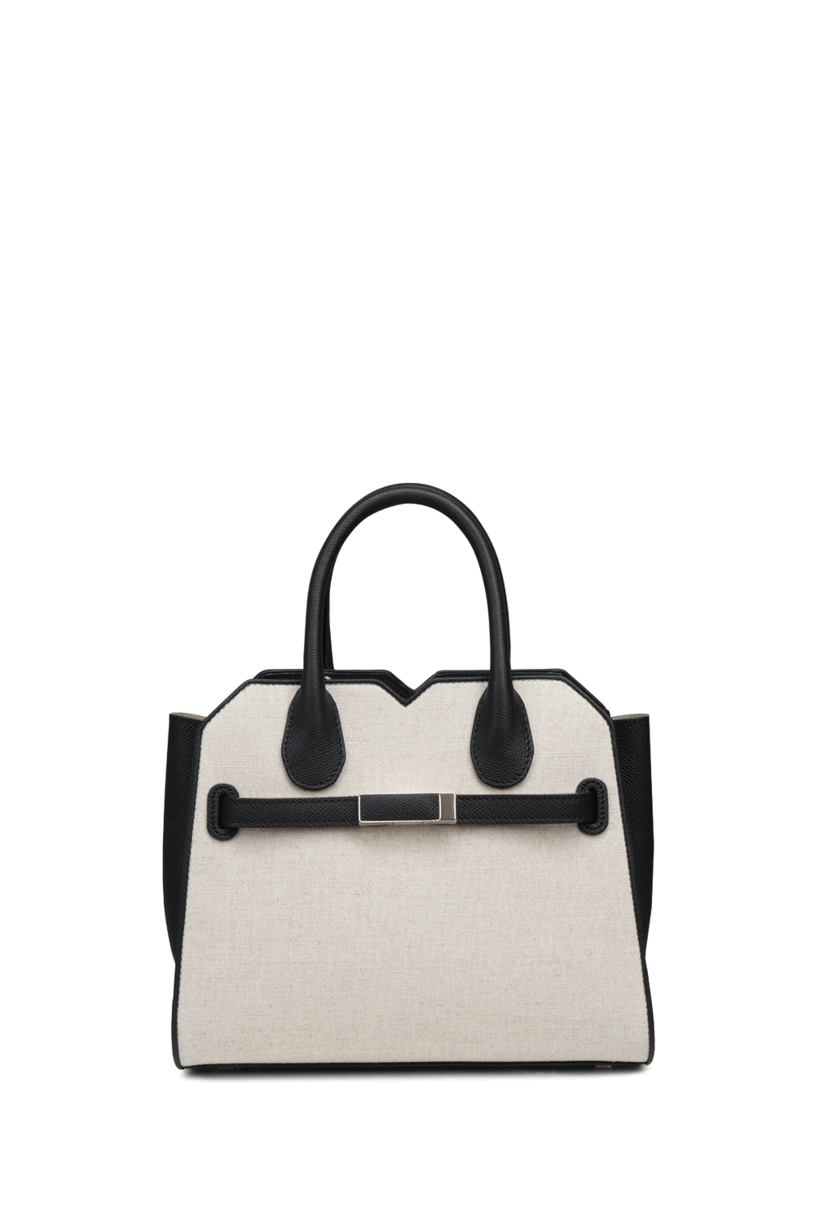 Jil Sander - Small Voyage Black Leather Handbag | Mitchell