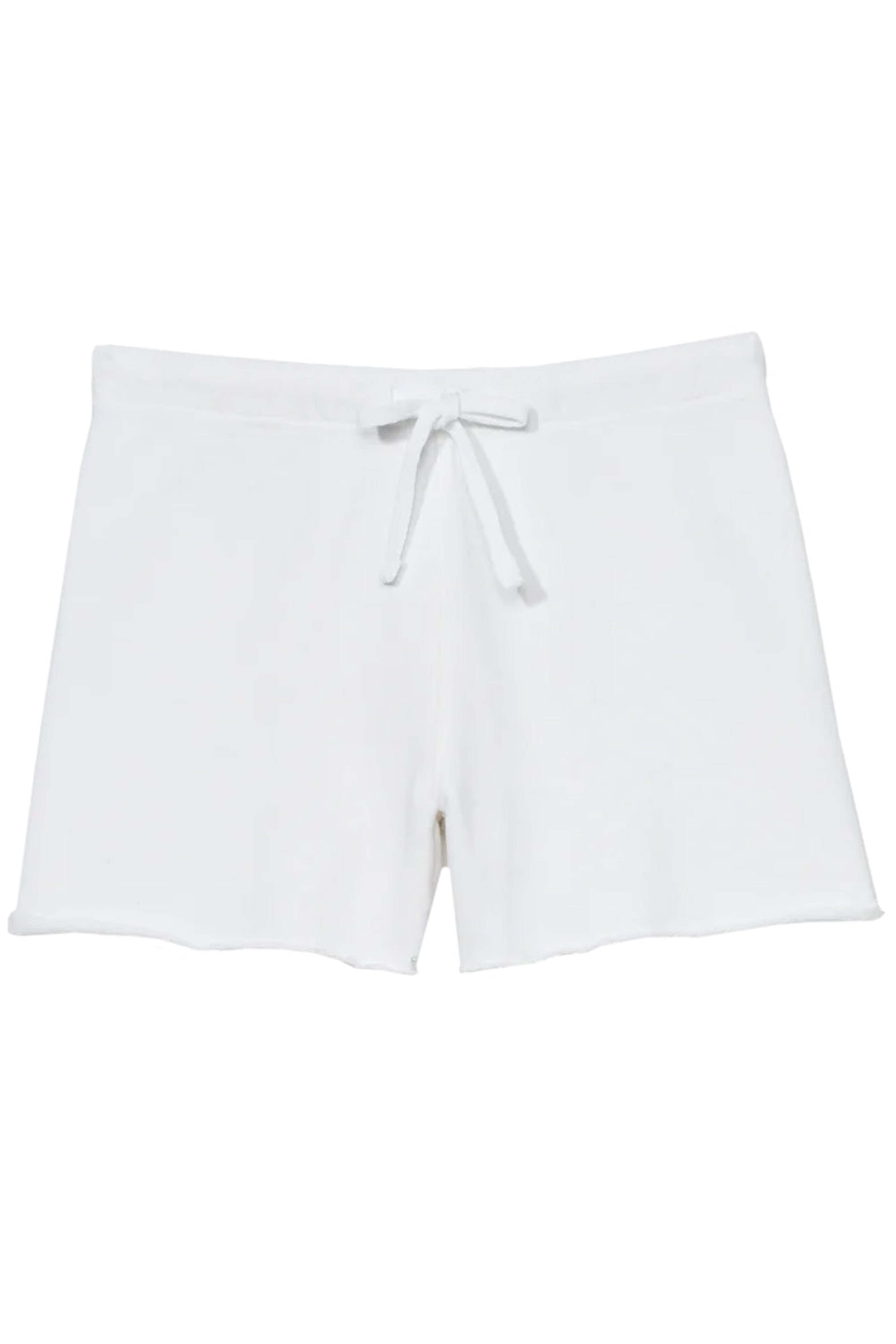 poppy LACE BERMUDA PANTS (STRIPE ） Lace Bermuda pants (stripe / gray) – POPPY
