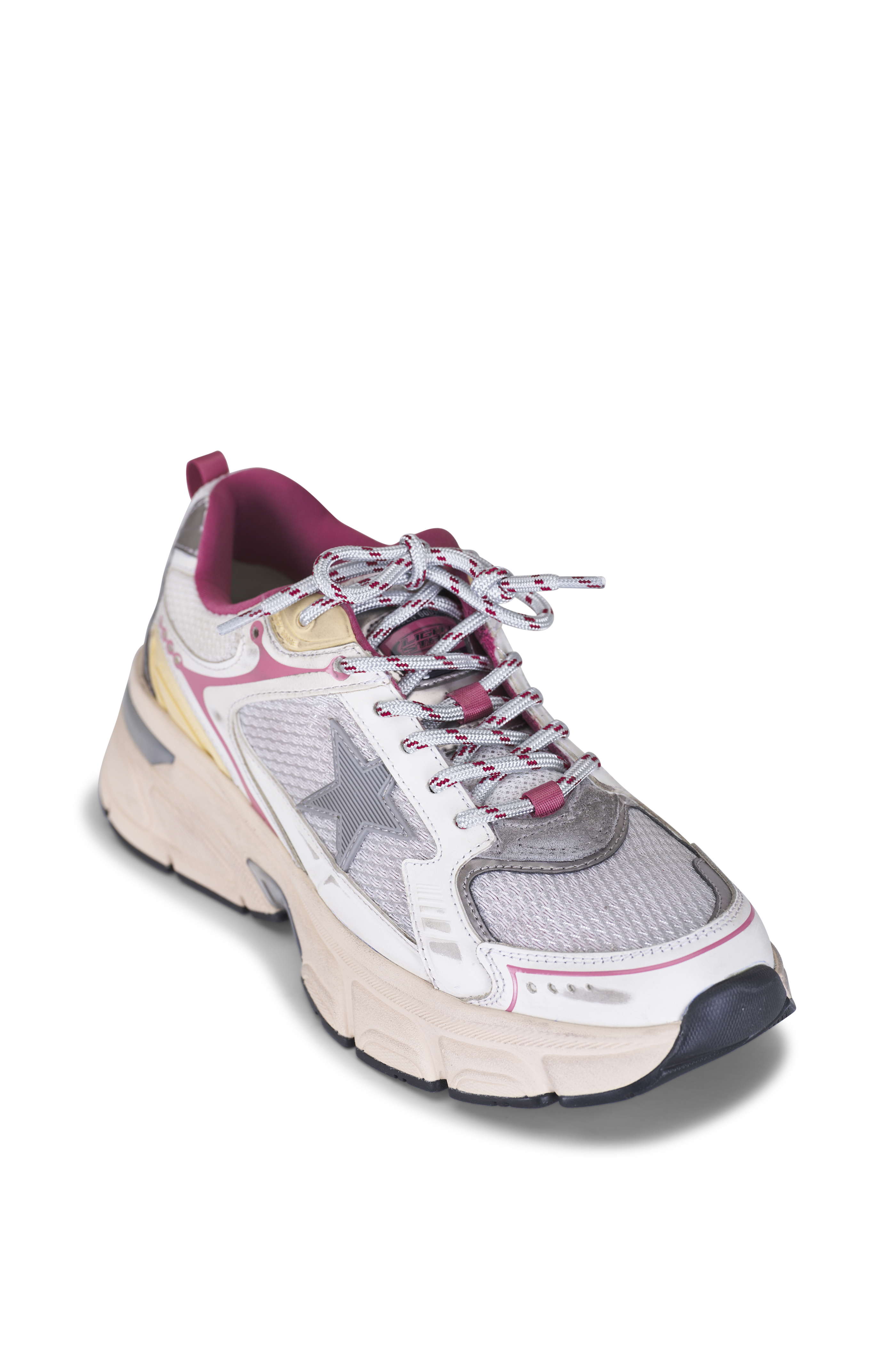 Miu Miu - Gymnasium Lime Technical Fabric Sneaker
