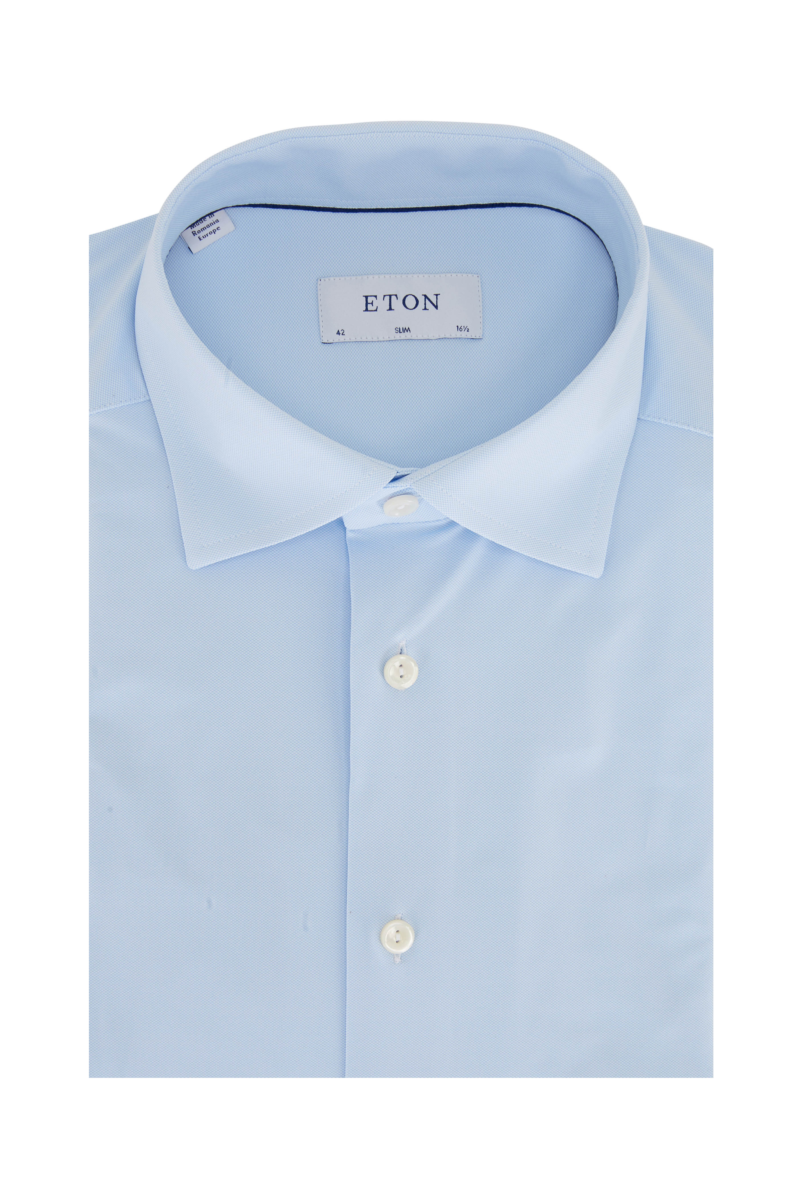 teleurstellen Instituut wijsheid Eton - Royal Blue & White Stripe Dress Shirt | Mitchell Stores