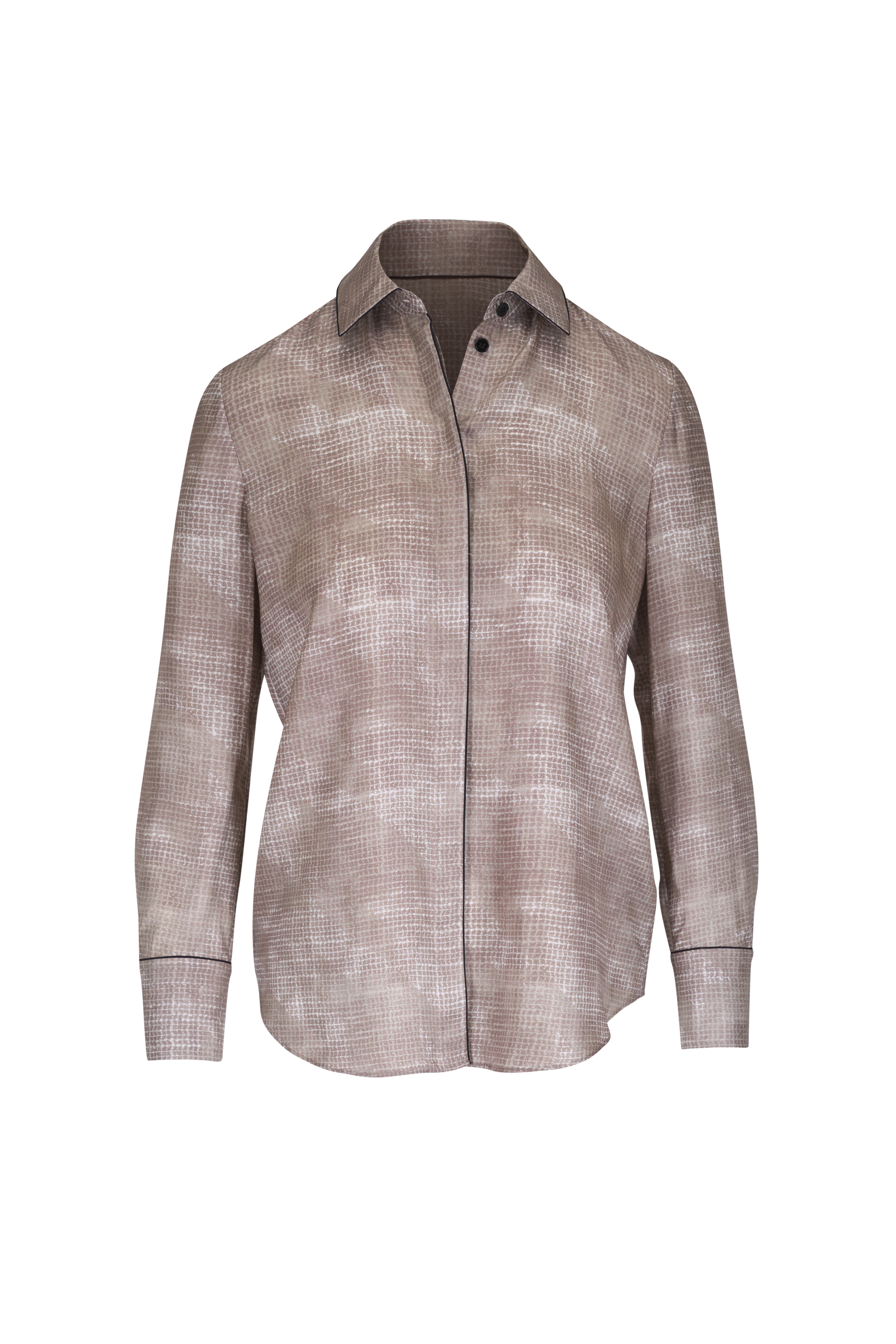 Lafayette 148 New York - Ruxton Cloud Multi Silk Rope-Print