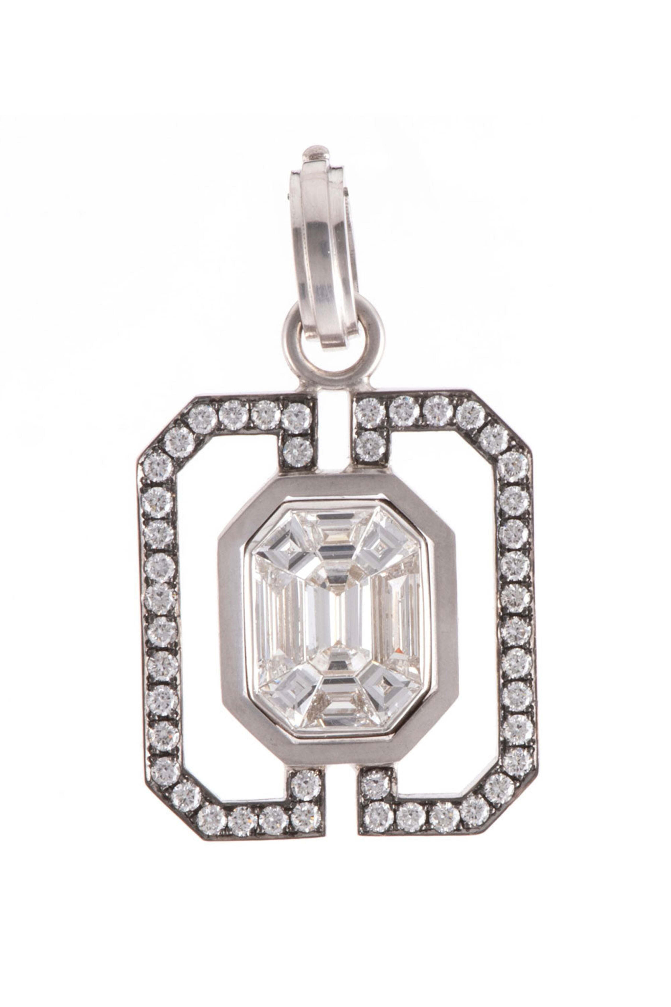 Loree Rodkin - Black Diamond Vatican Cross Pendant