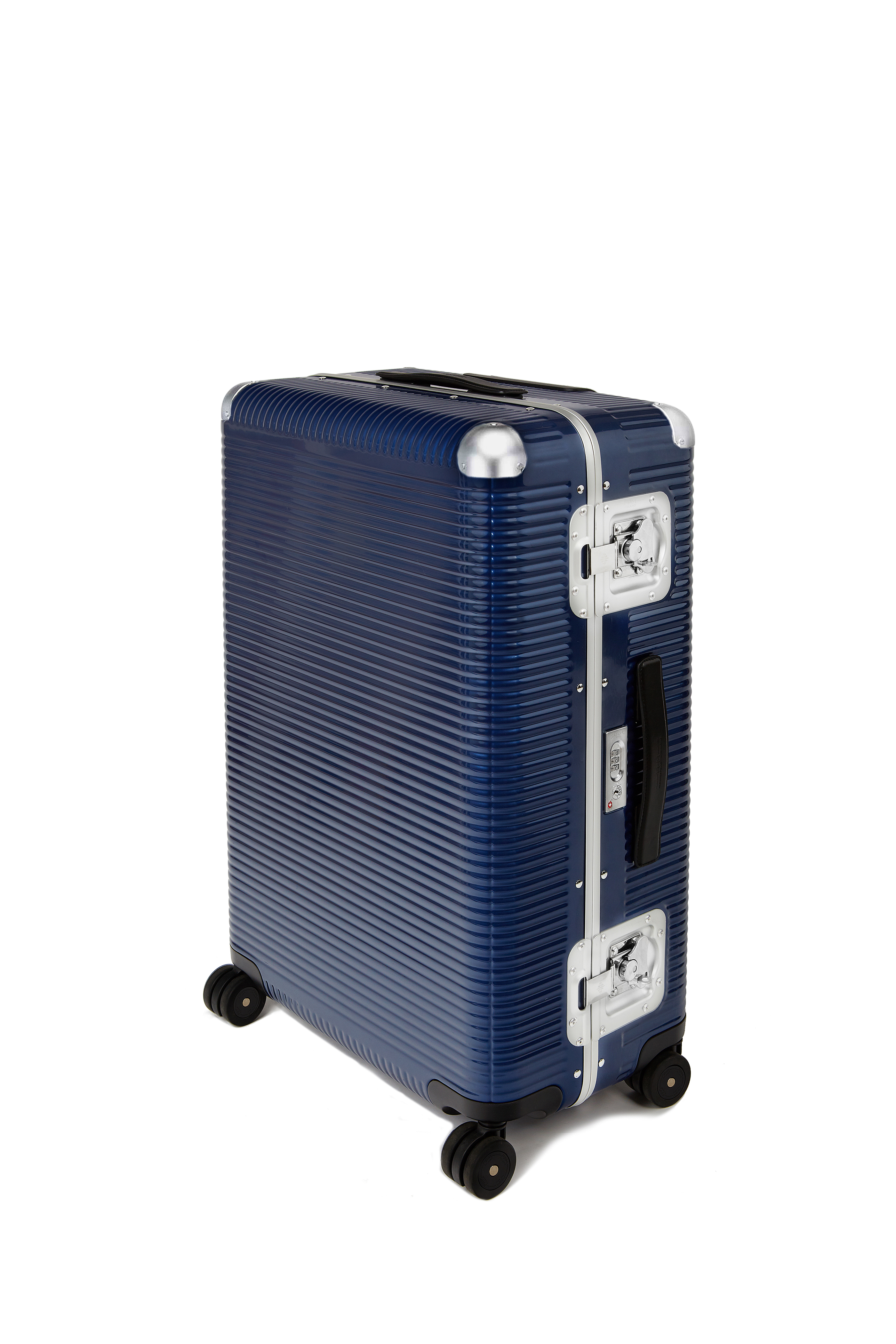 FPM Luggage - Indigo Blue Bank Light Spinner 76 | Mitchell FPM Luggage - Indigo Blue Bank Light Spinner 76 | Mitchell
