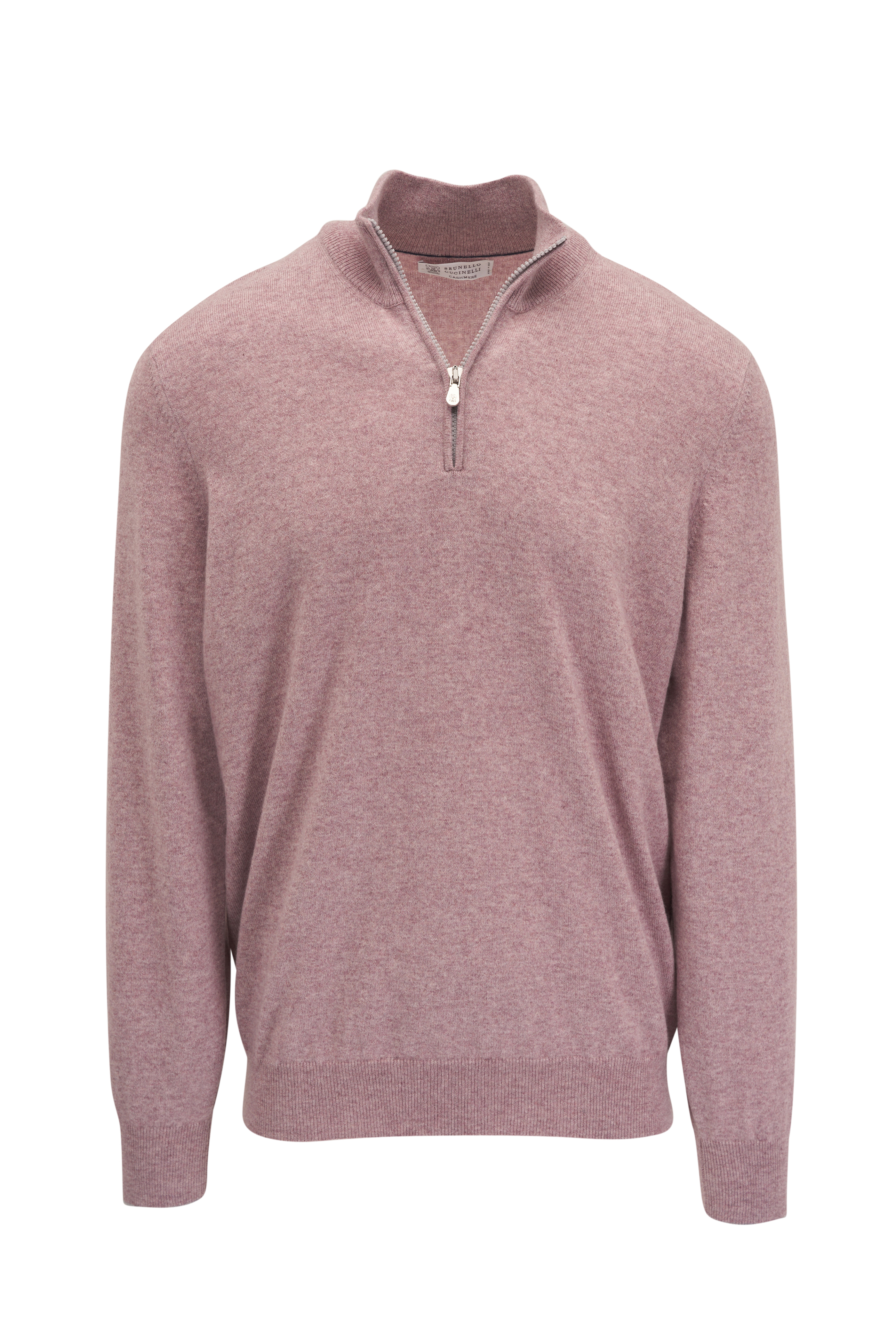 Brunello Cucinelli - Lavender Cotton Crewneck Sweater
