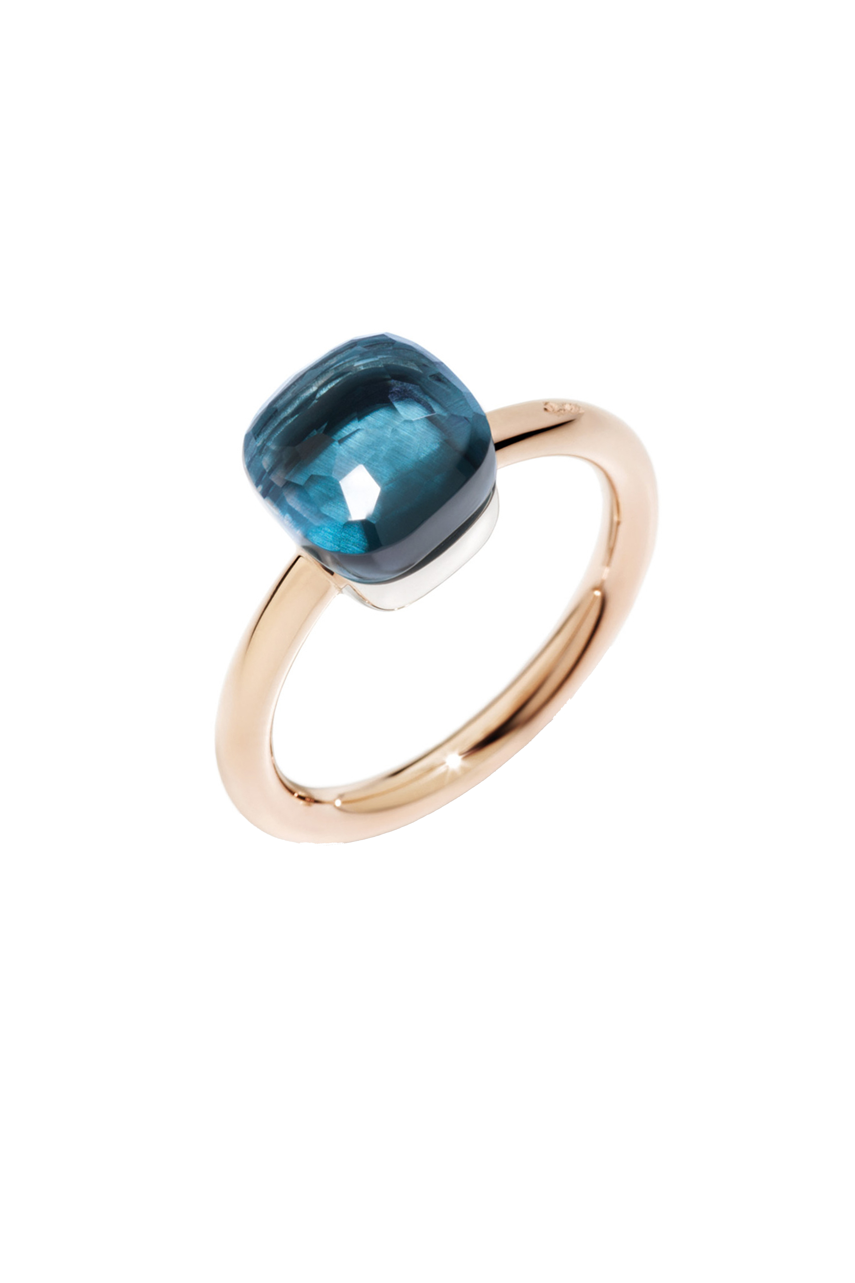 Blue Ombré Classic Nomad Ring - Claudia Mae Jewelry