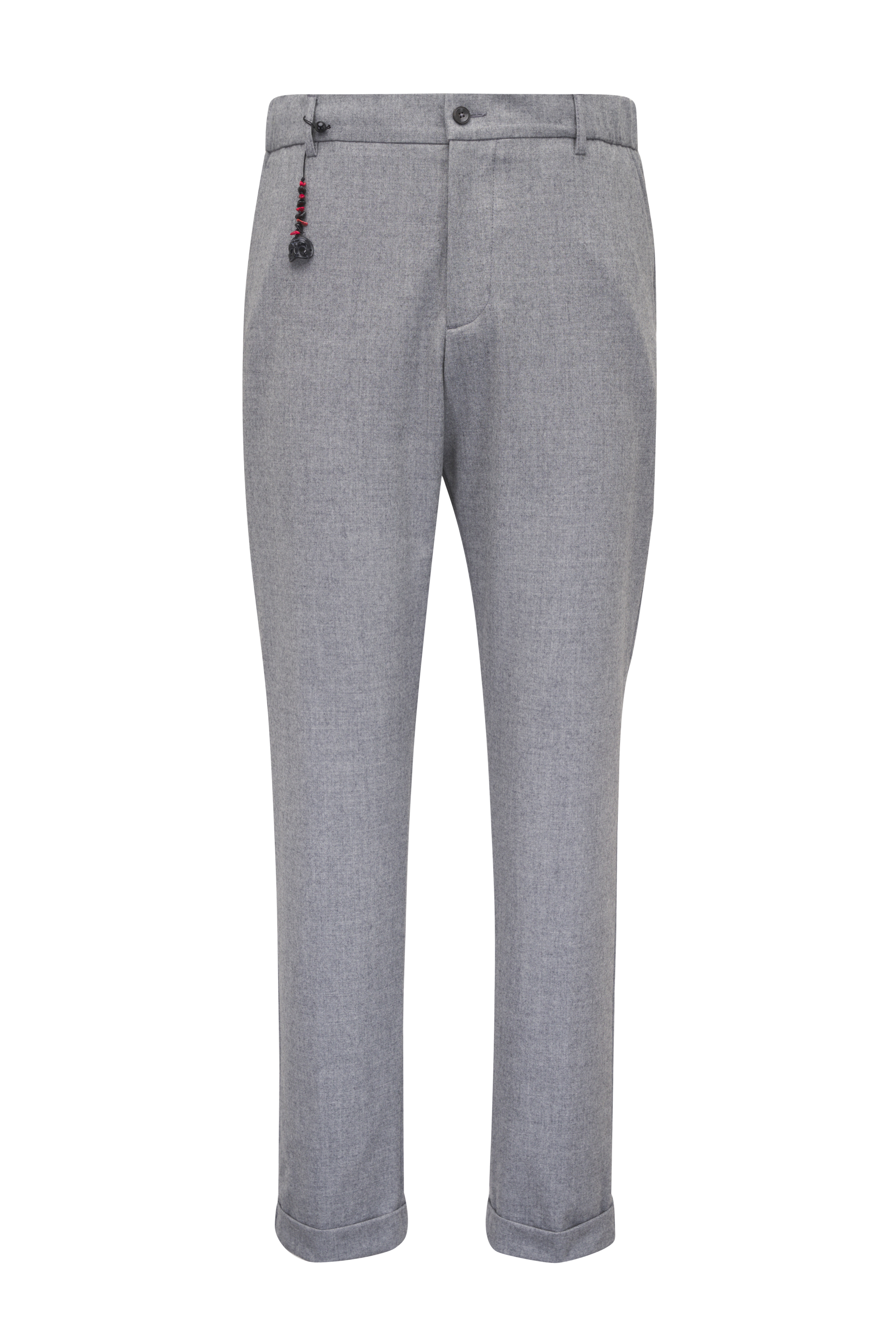 PT Torino - Charcoal Gray 160s Wool Serge Dress Pant