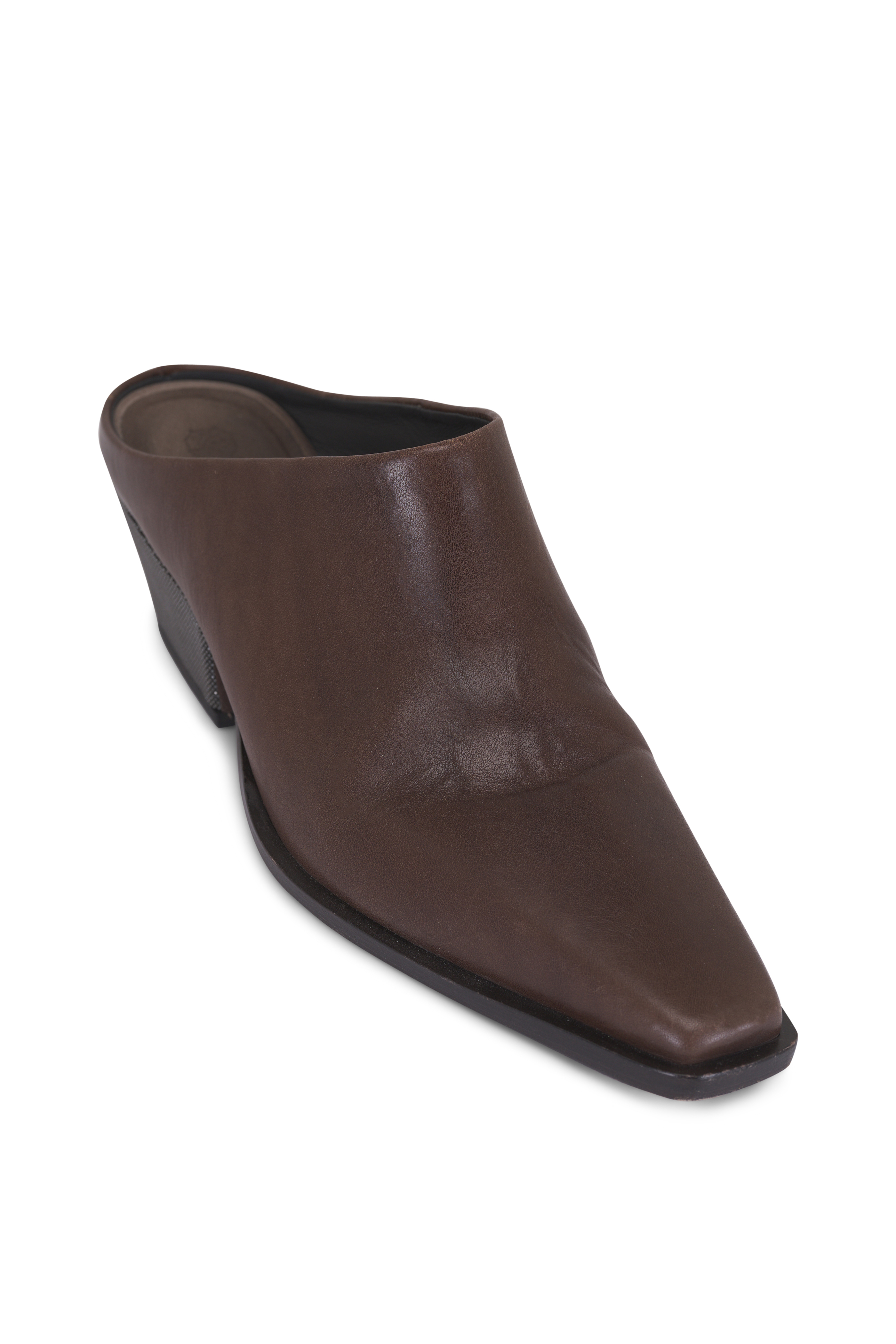 THE ROW GRANPA SLIPPER 36　ザロウ　ミュール Granpa Leather Slipper by The Row- La Garçonne
