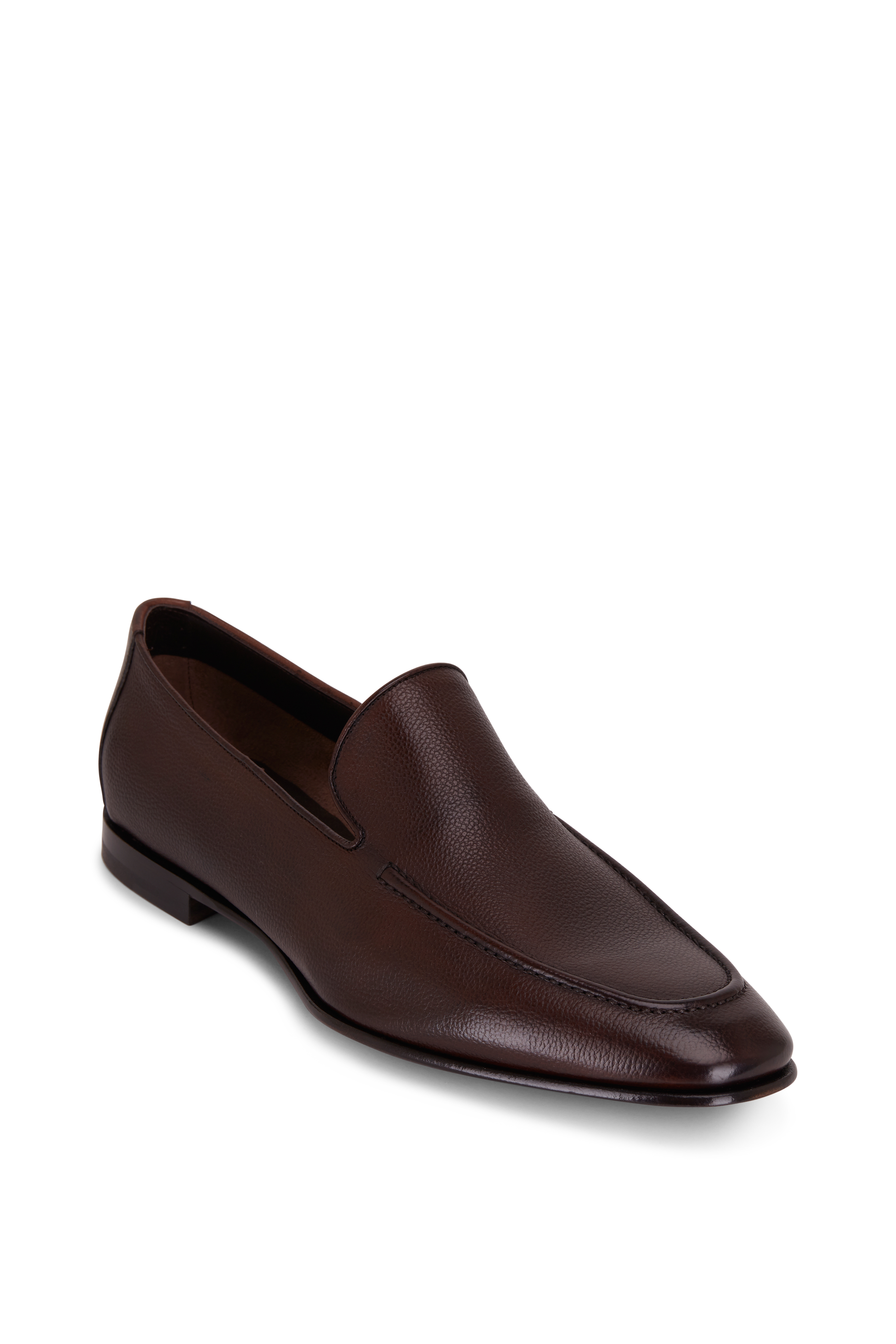 To Boot New York Mens Dress Shoes  Loafers Size 9 Dark Brown Leather Horsbit To Boot New York Ravello Dress Penny Loafers | Saks Fifth Avenue main image 2