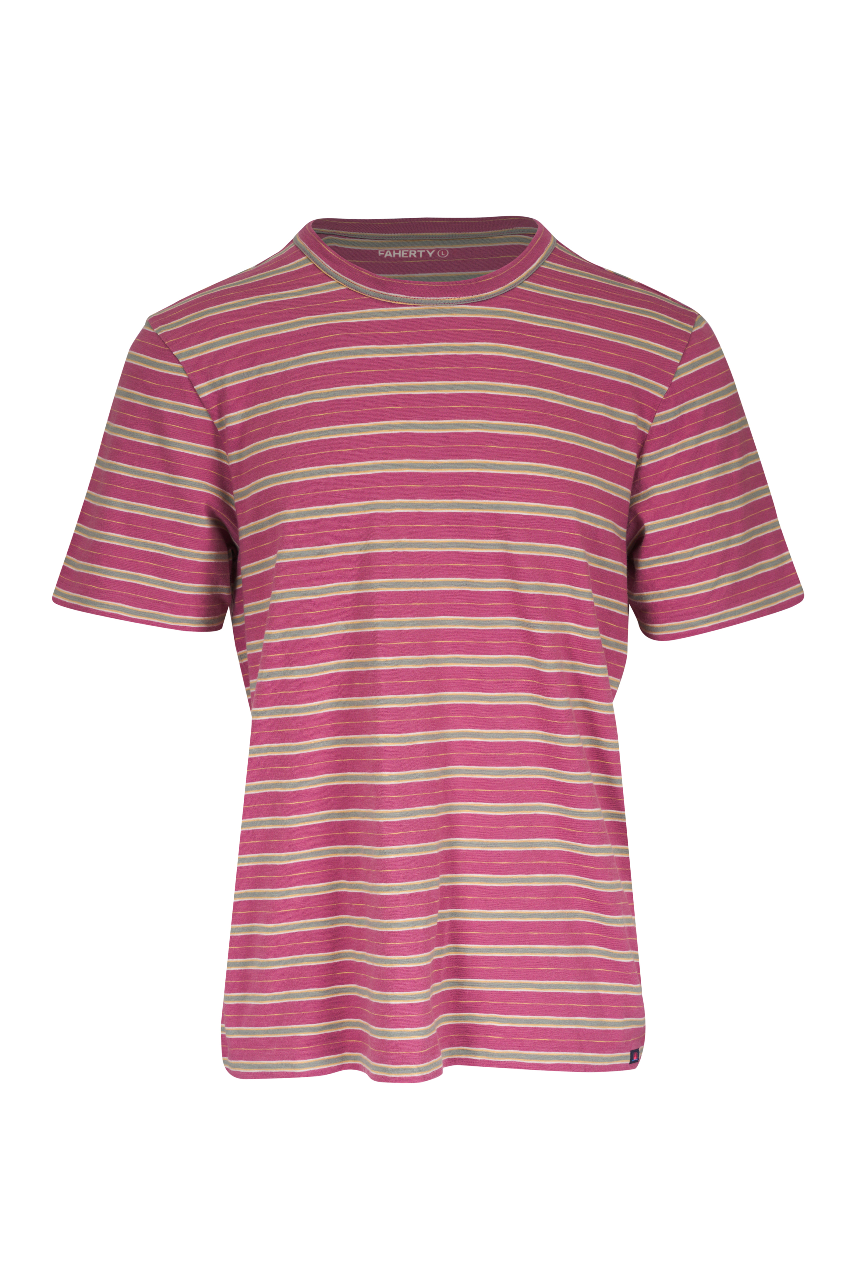 Faherty Brand - Sunwashed Red Oasis Pocket T-Shirt