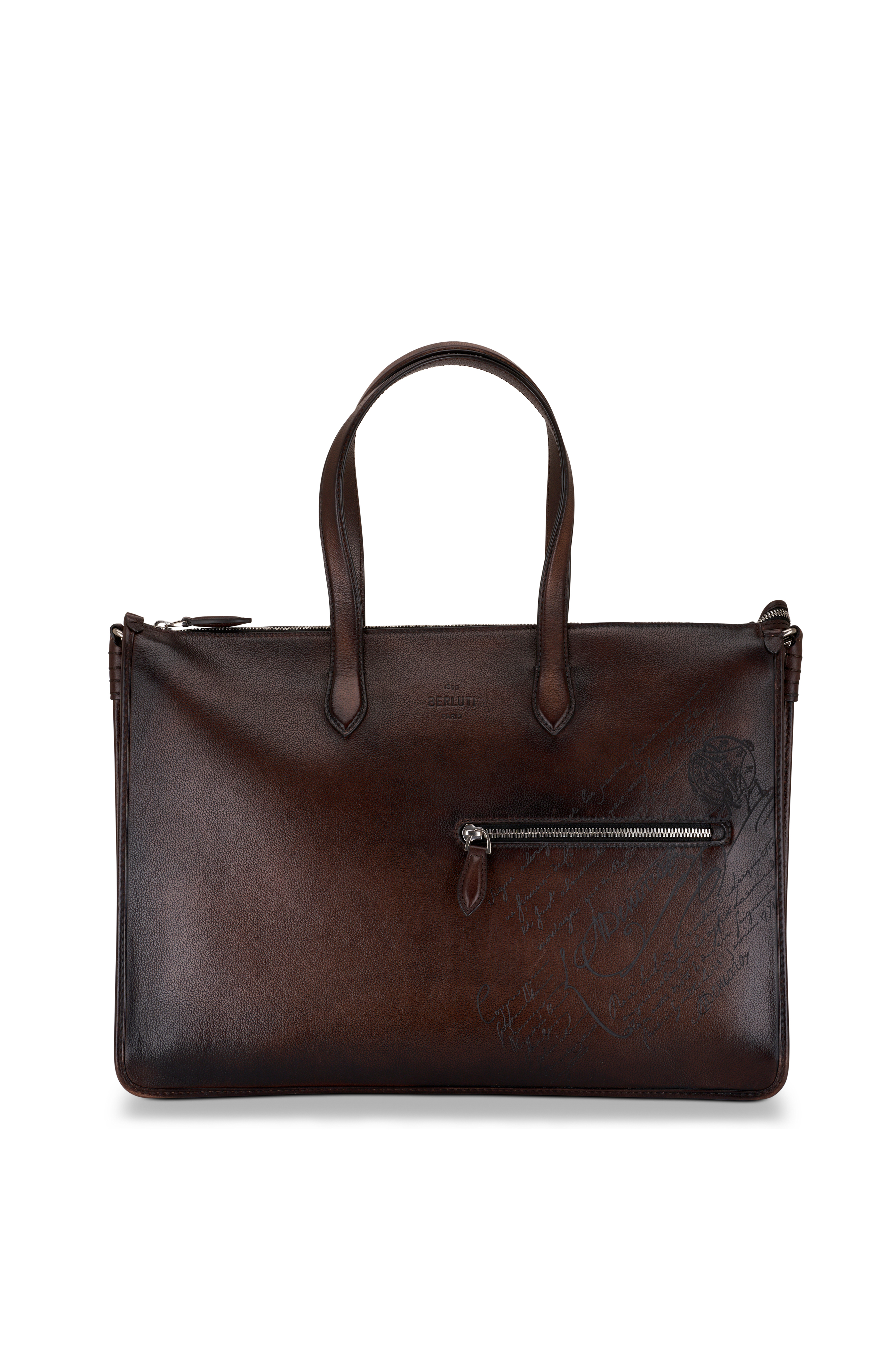 Berluti - E Mio Leather Briefcase | Mitchell Stores