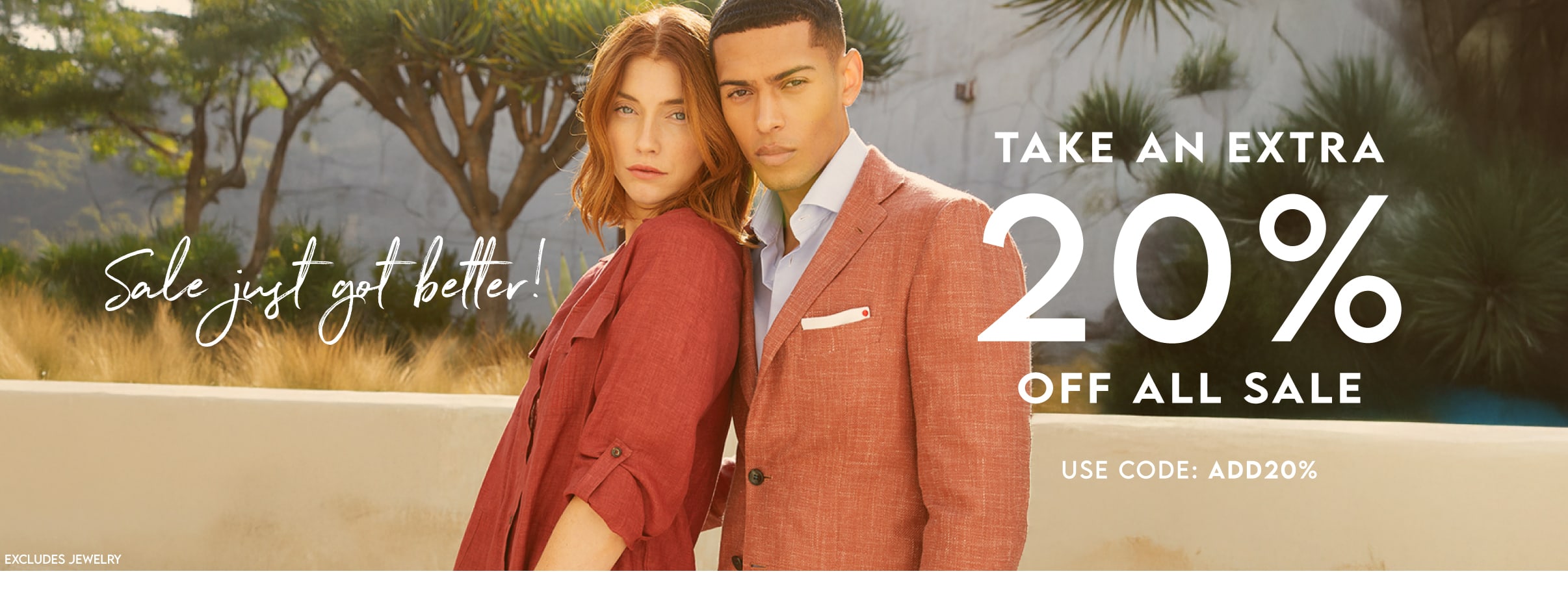Take an Extra 20% OFF All SALE 