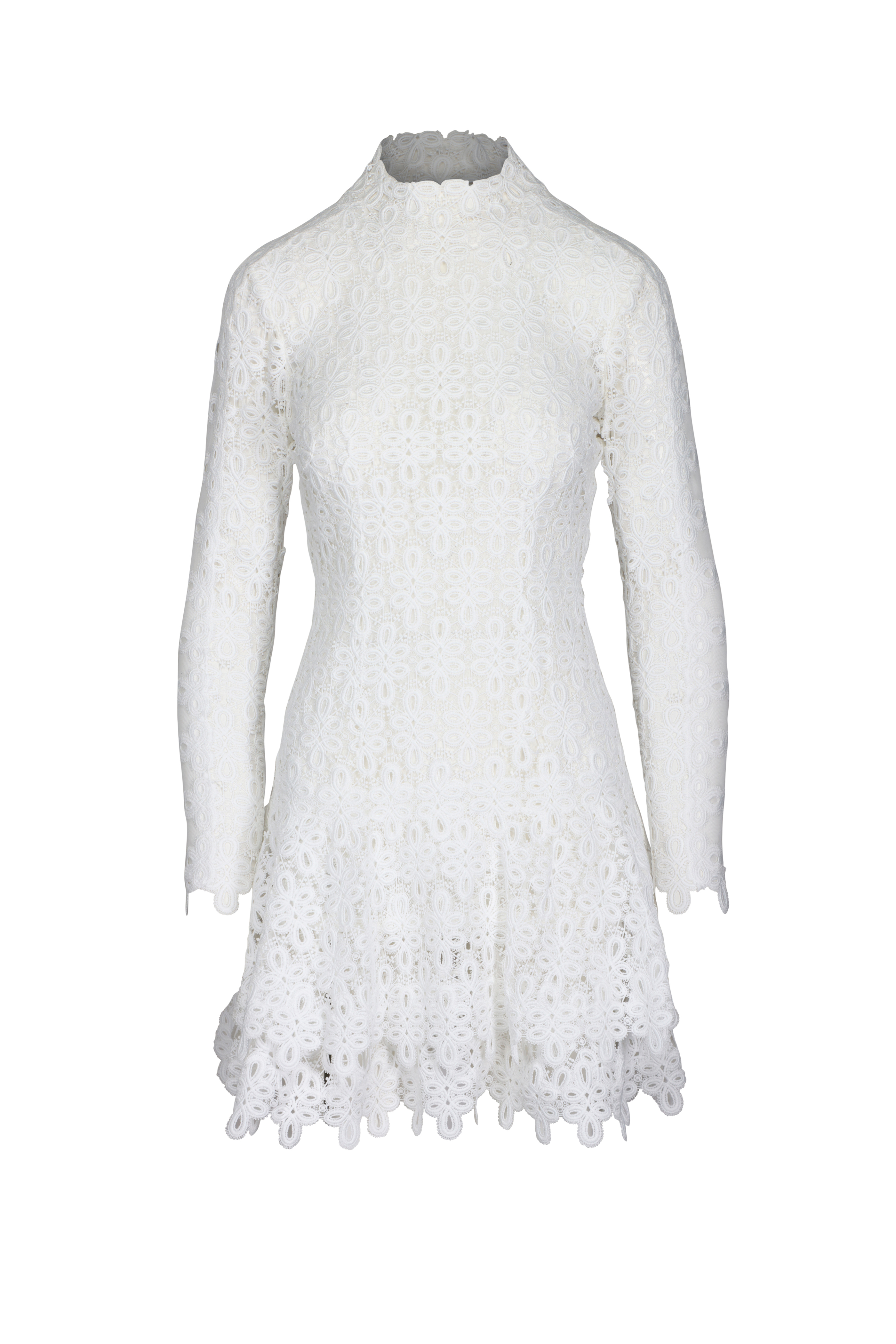 Simkhai - Signature Paislee White Guipure Lace Dress