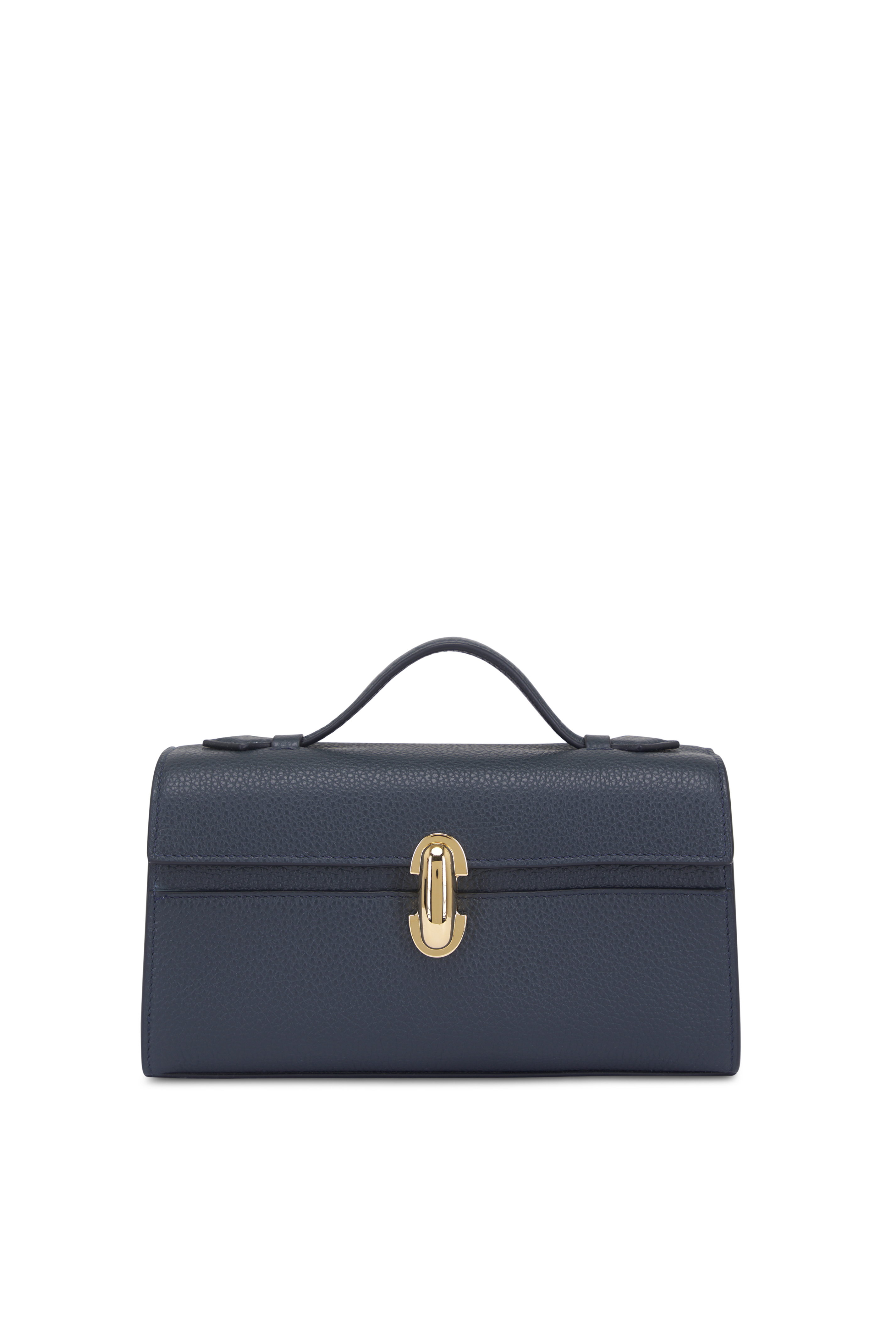 Brunello Cucinelli - Mini Duo Shopper Night Sky Suede Tote