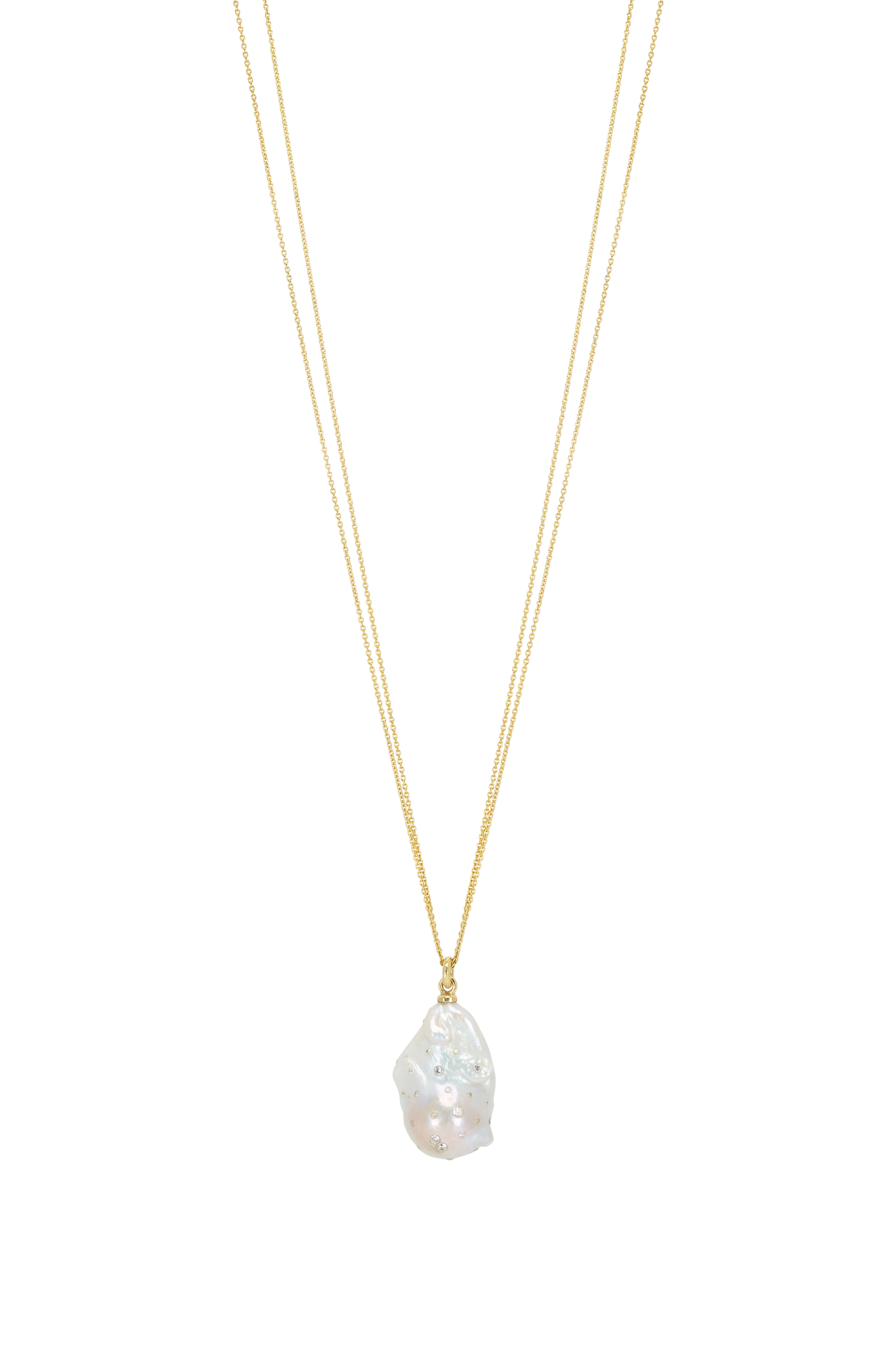 Renee Lewis - Shake© 8.6CT White Diamond Pendant Necklace