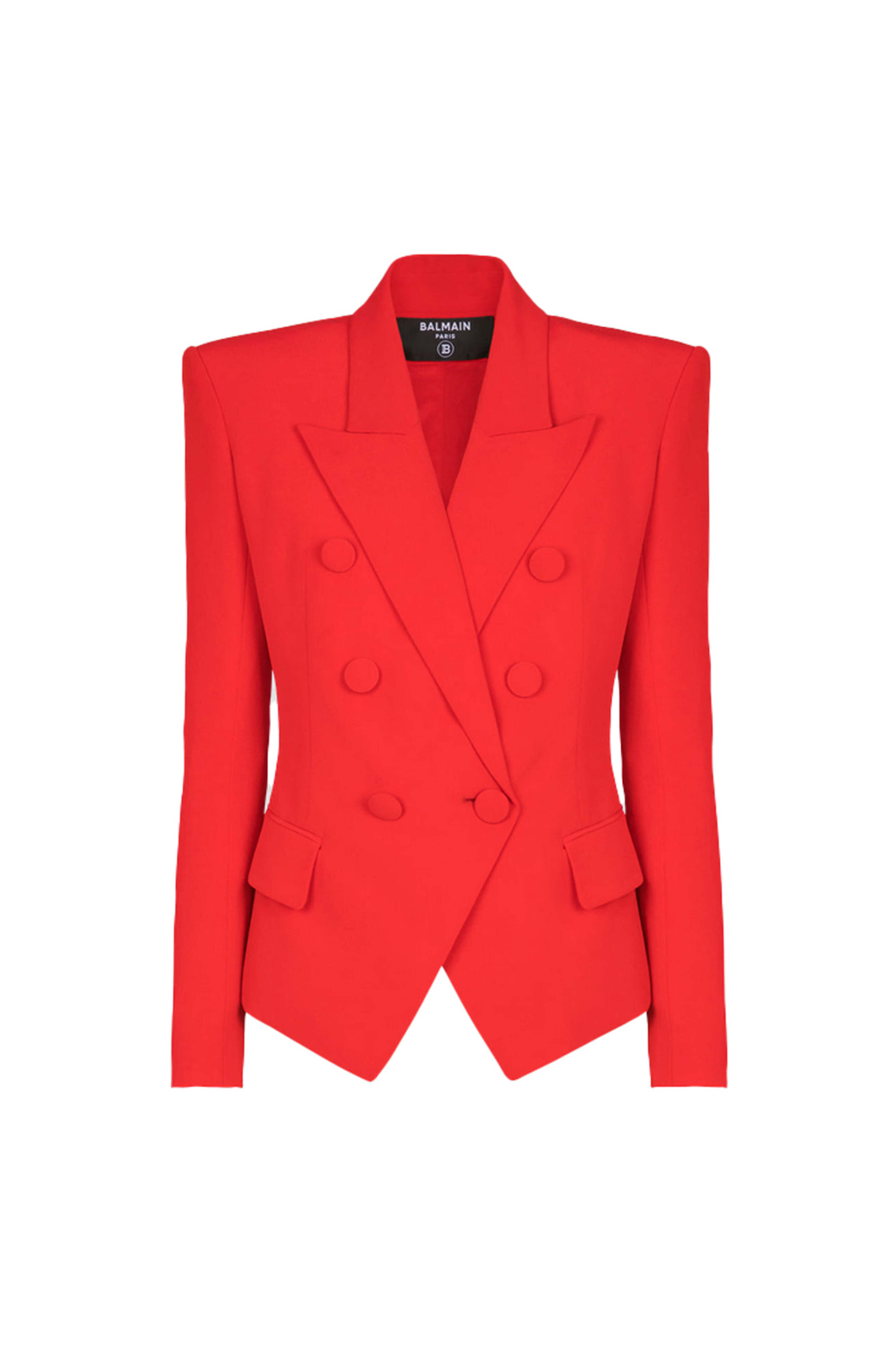Dolce & Gabbana - Rachel Tweed Light Blue Cropped Jacket