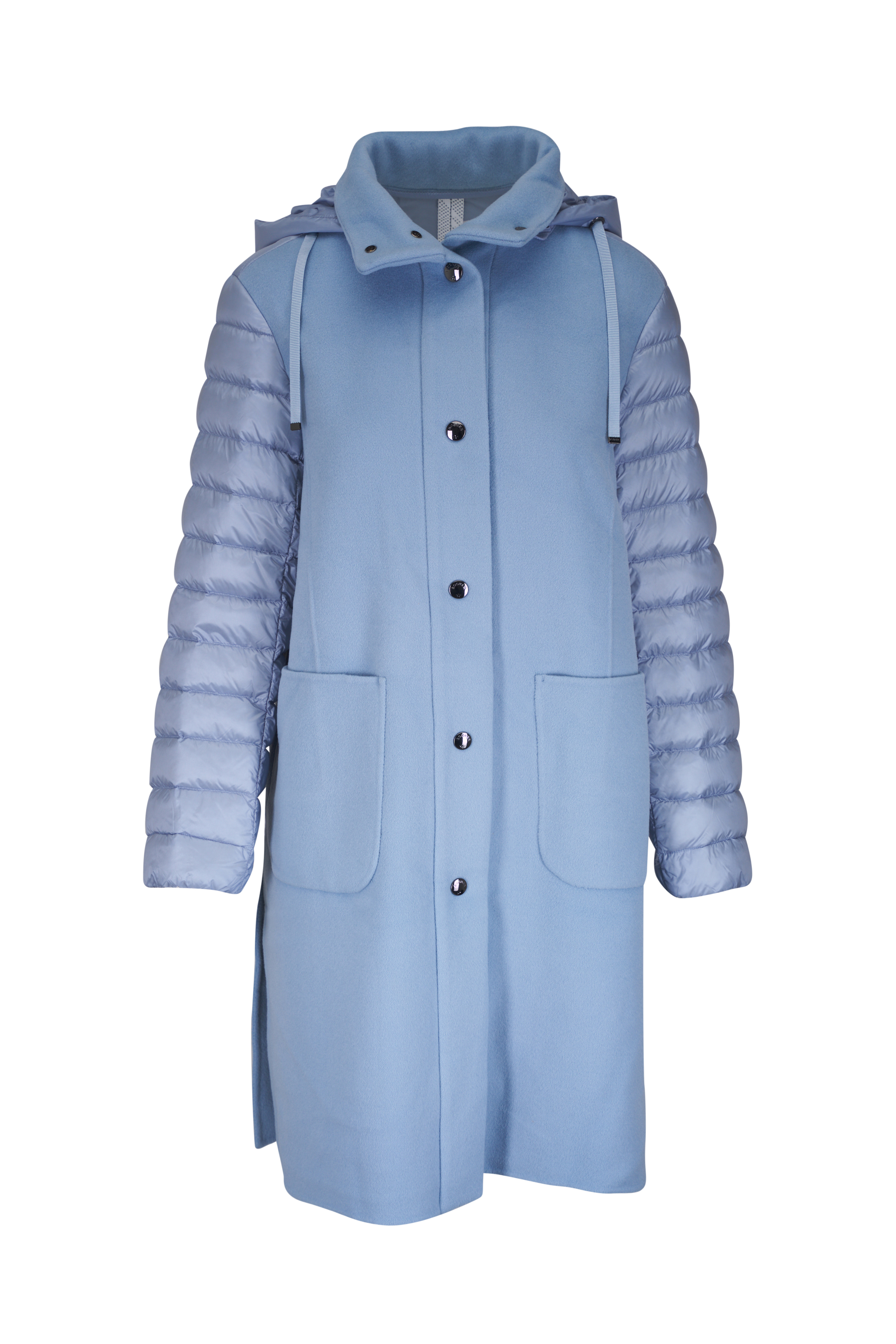 Akris Punto - Beige Hybrid Cape Coat | Mitchell Stores