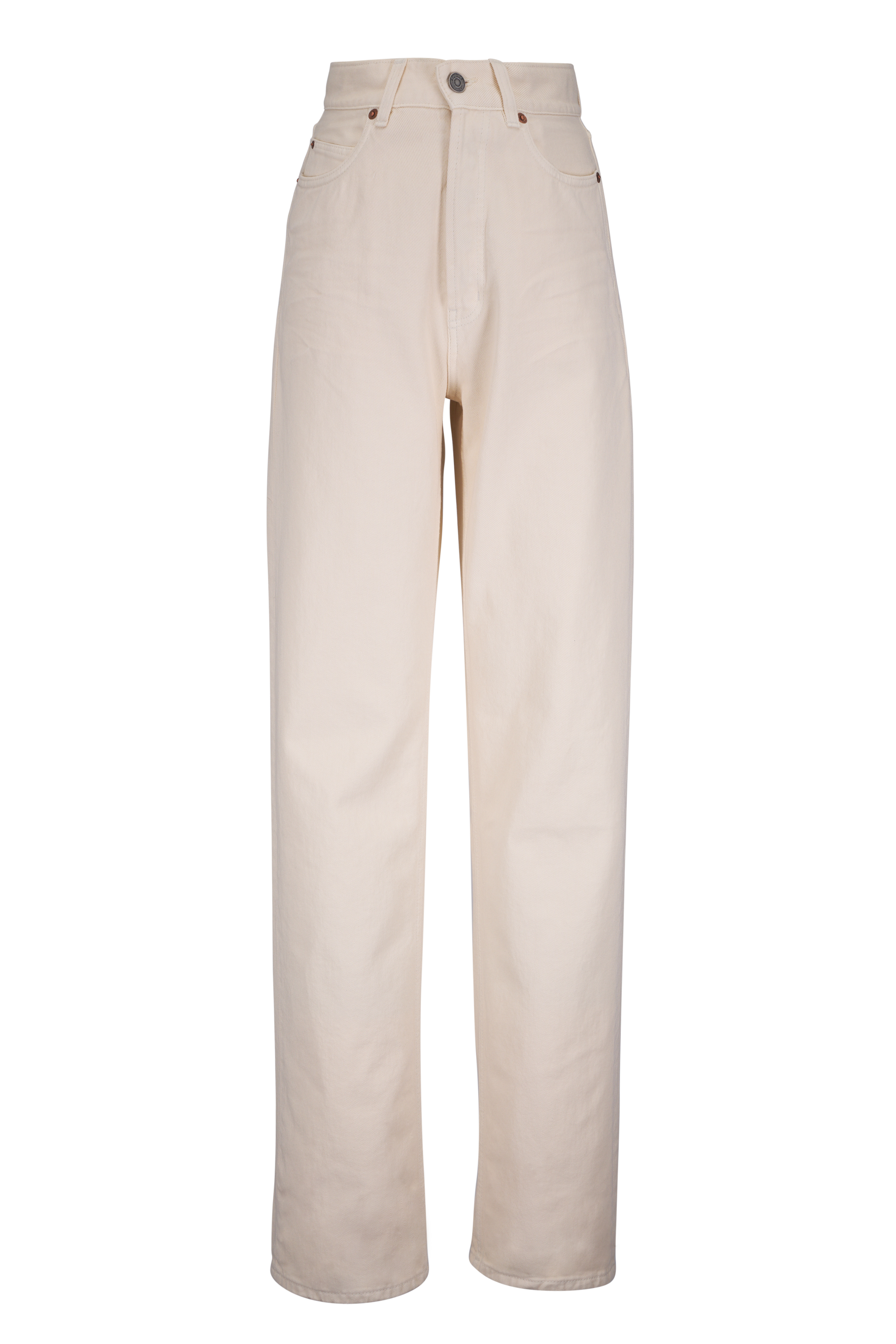 Etro - Off White Multi Paisley Print Straight Jean