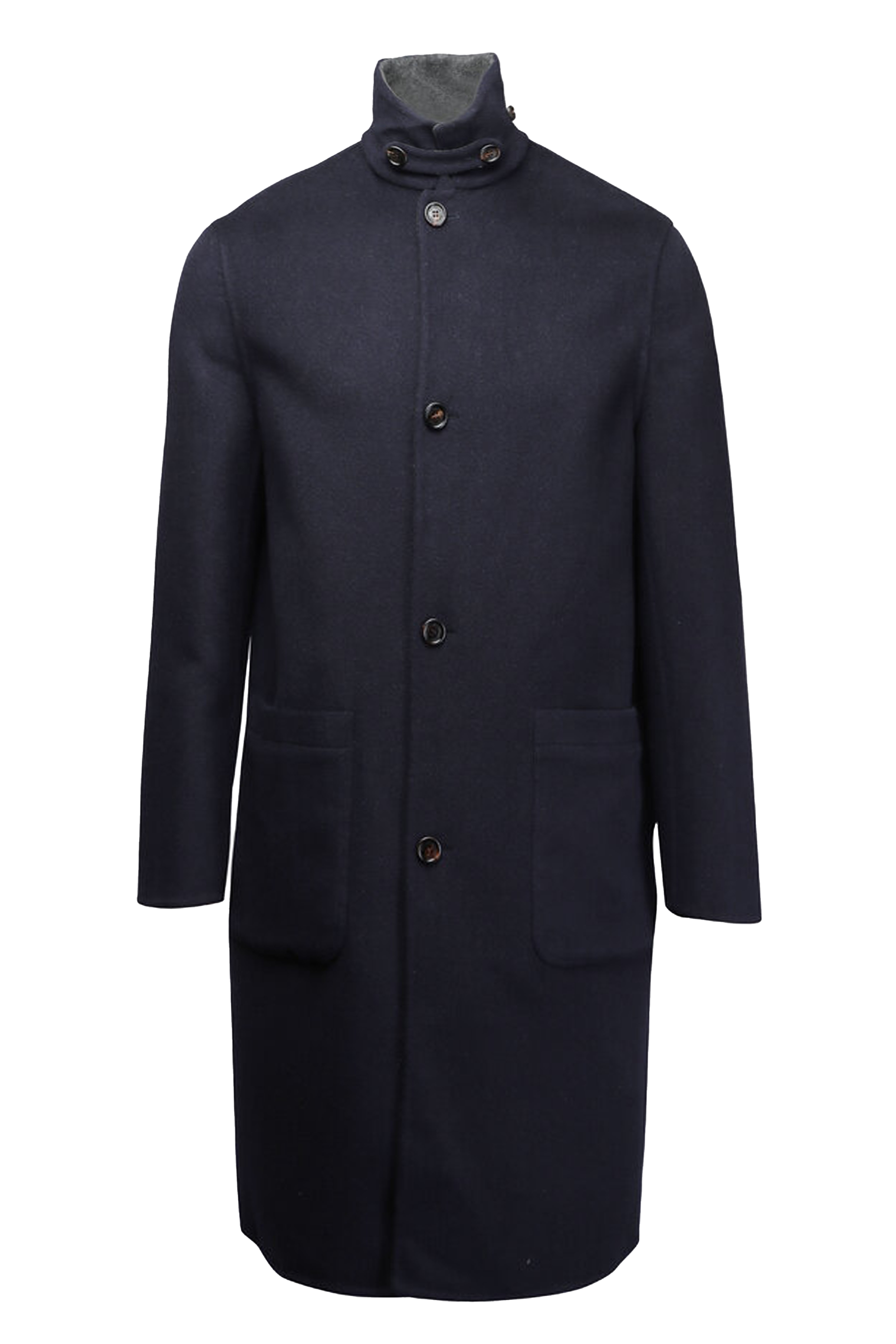 アウターその他 BRUNELLO CUCINELLI Double-breasted wool coat BLUE NAVY Double-breasted wool coat BRUNELLO CUCINELLI - Nugnes1920