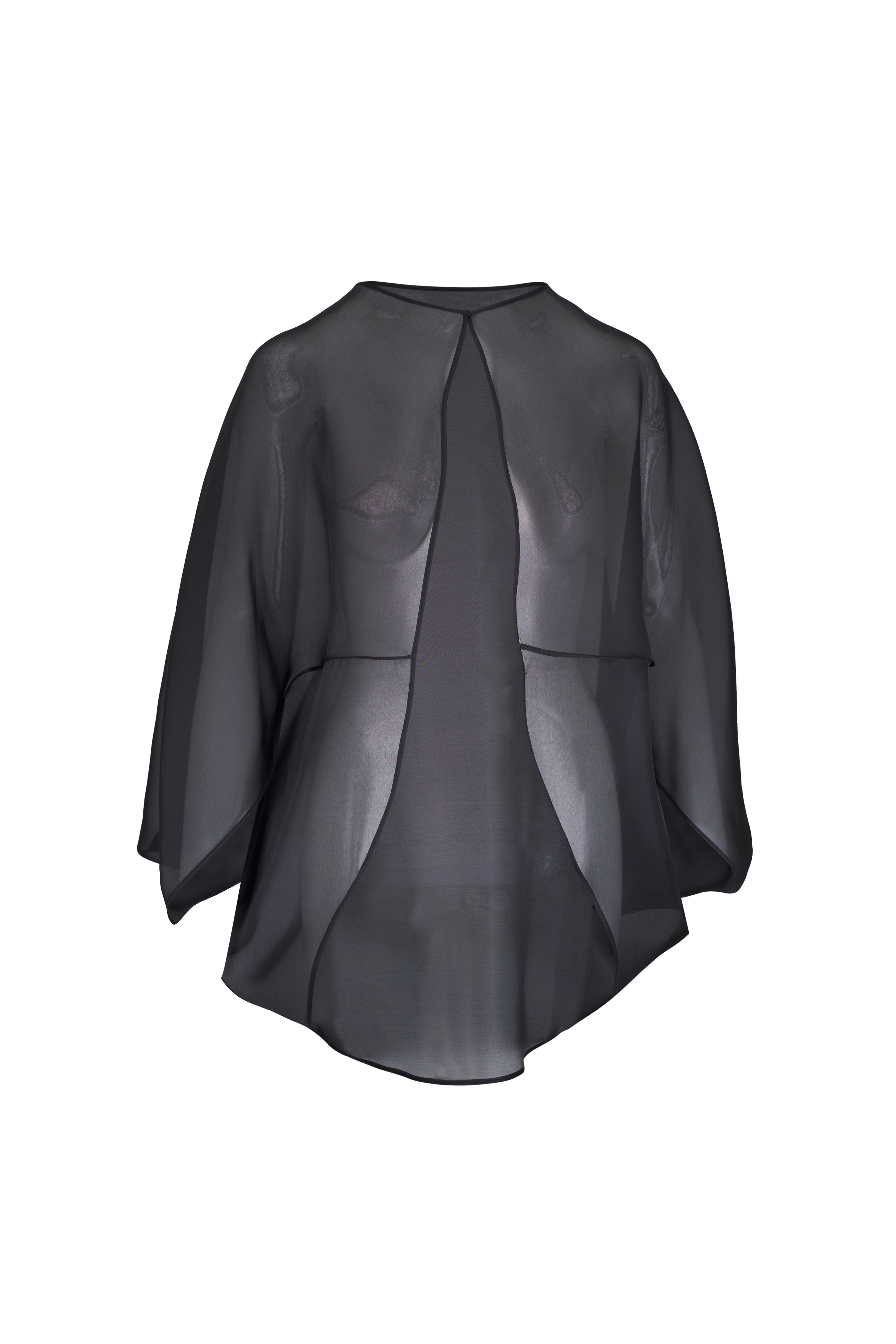 Miu Miu - Black Leather & Brown Shearling Blouson Jacket