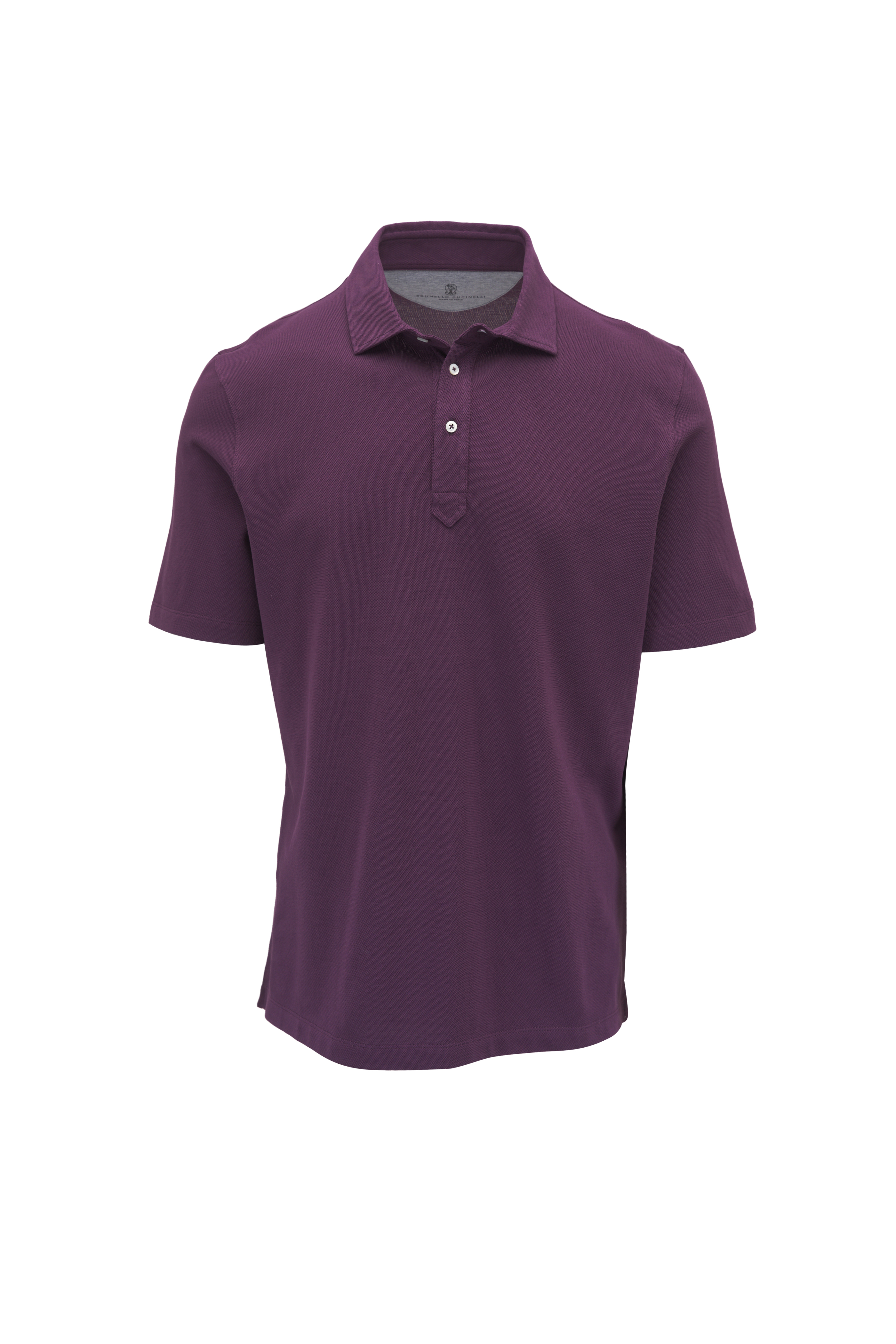 Tシャツ・カットソー BRUNELLO CUCINELLI Brunello Cucinelli MC Polo Piqué polo shirt for Man in Navy Blue | Brunello Cucinelli