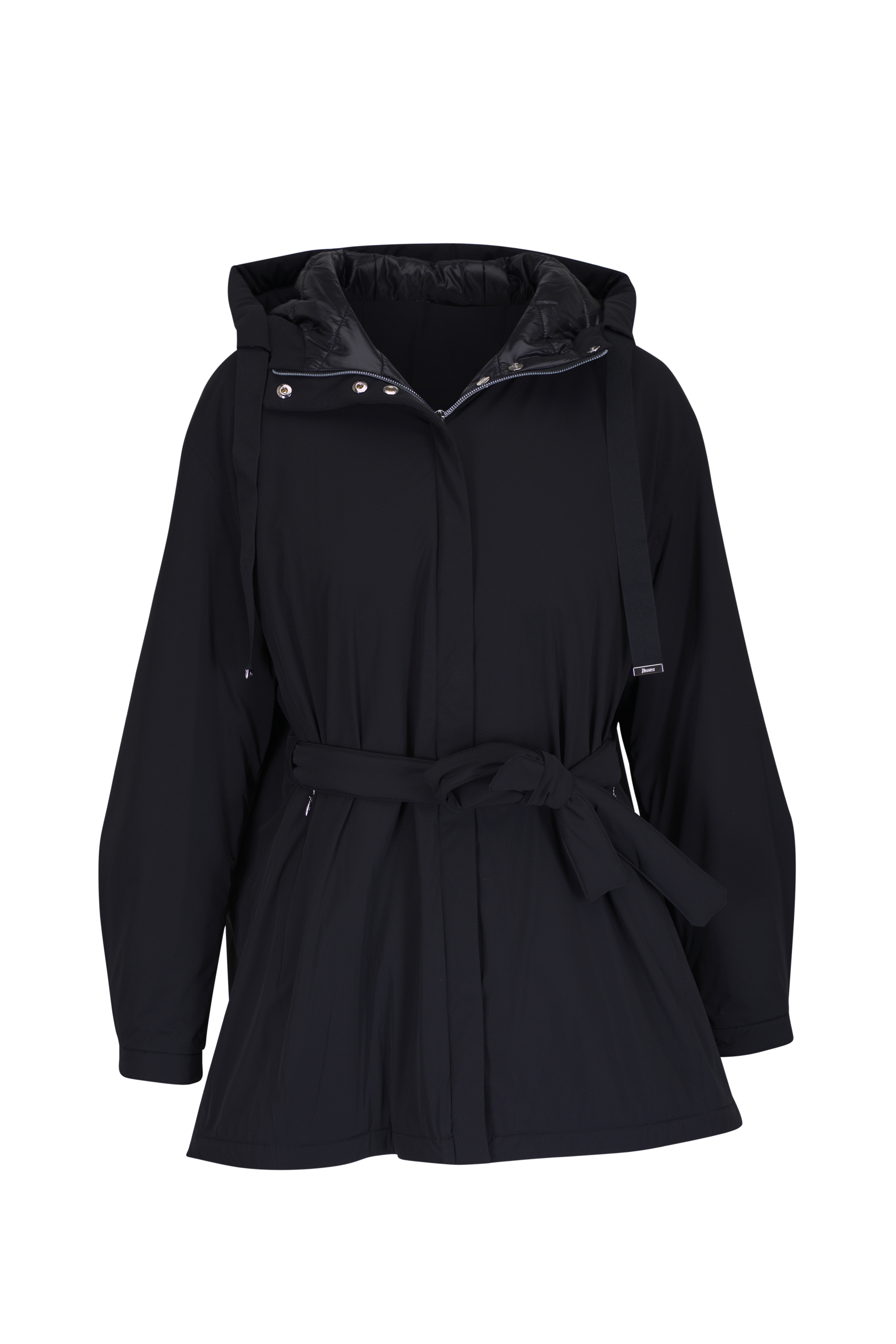 ジャケット SAINT LAURENT Women Coats 810508 BLACK Saint Laurent - Black Wool Floor-Length Coat | Mitchell Stores