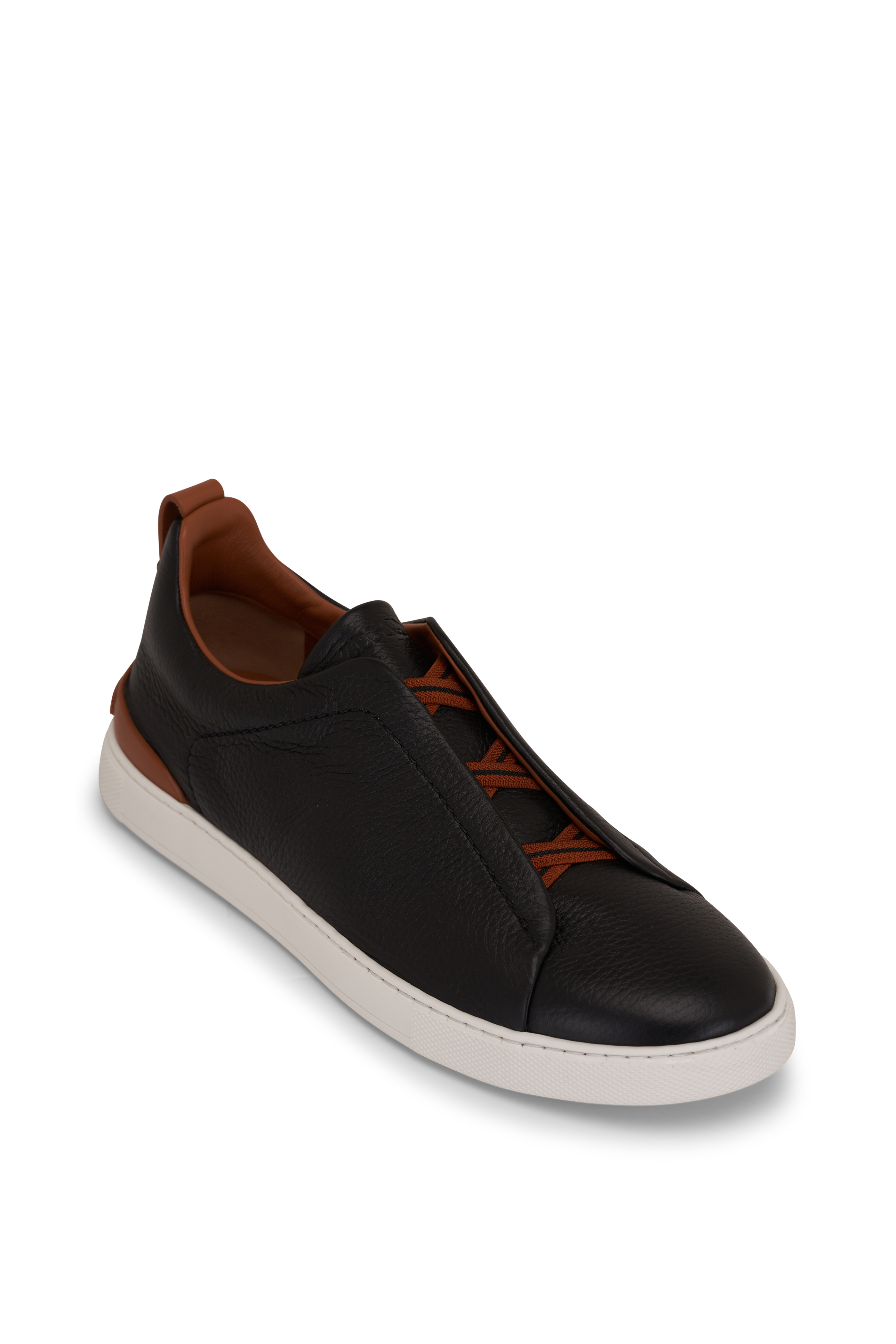 Berluti sneakers 39 Black Leather ref.646676 - Joli Closet