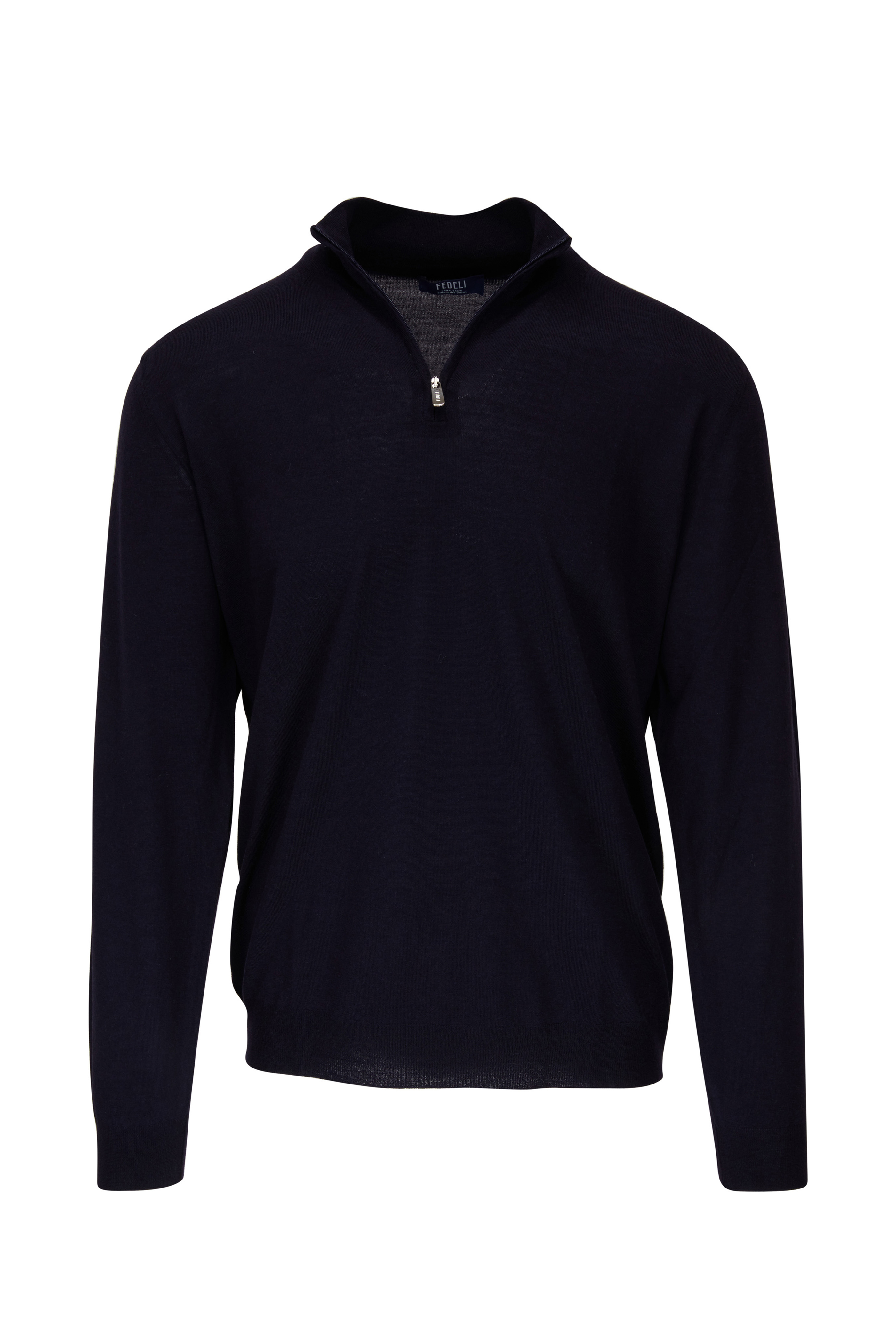 Tシャツ・カットソー Fedeli SS25 Blue cotton sweater (8UED8014 2) Tシャツ・カットソー Fedeli SS25 Blue cotton sweater