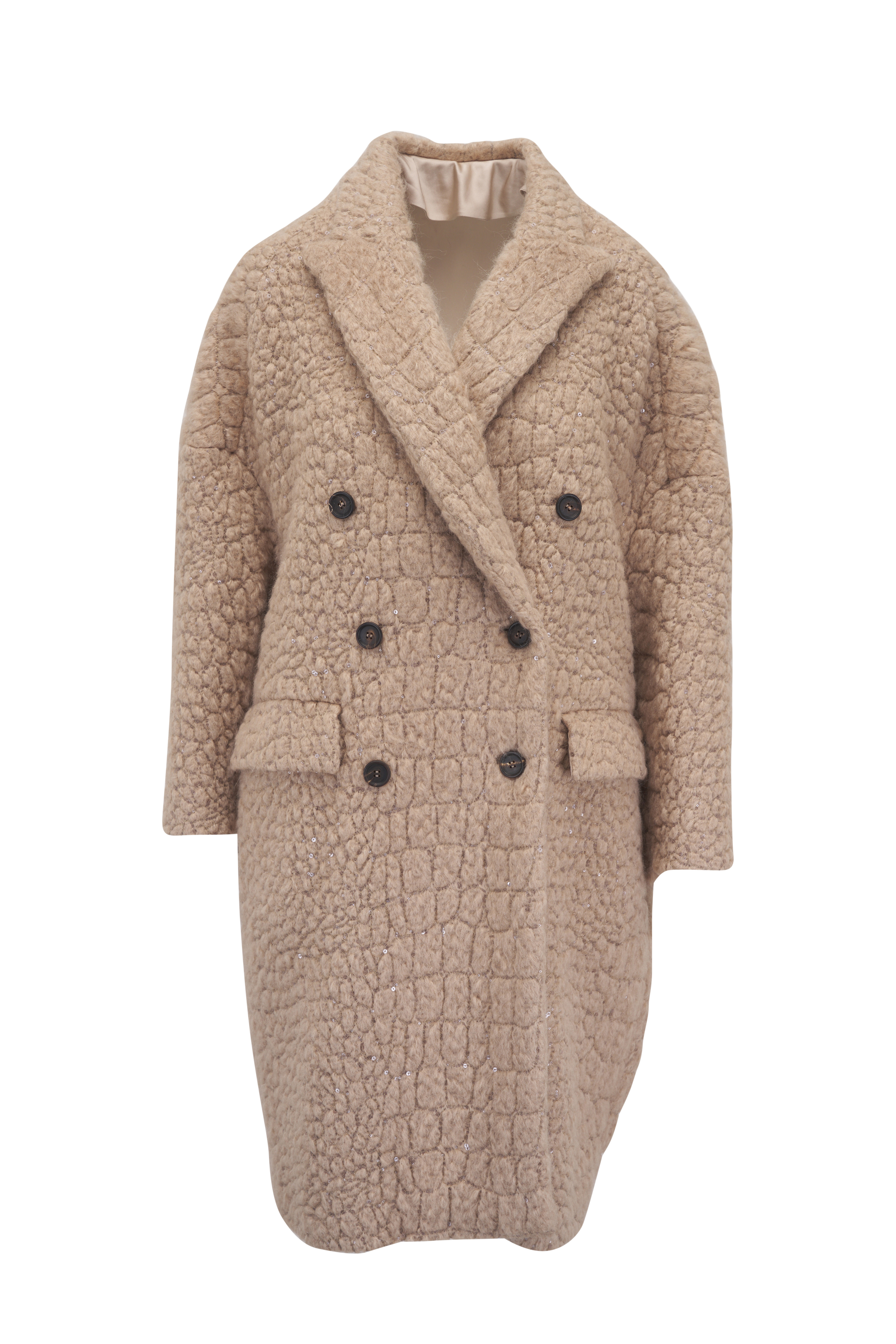 【OUNCE】 cashmere half handmade coat Designer fashion, Seoul-fully created | W Concept