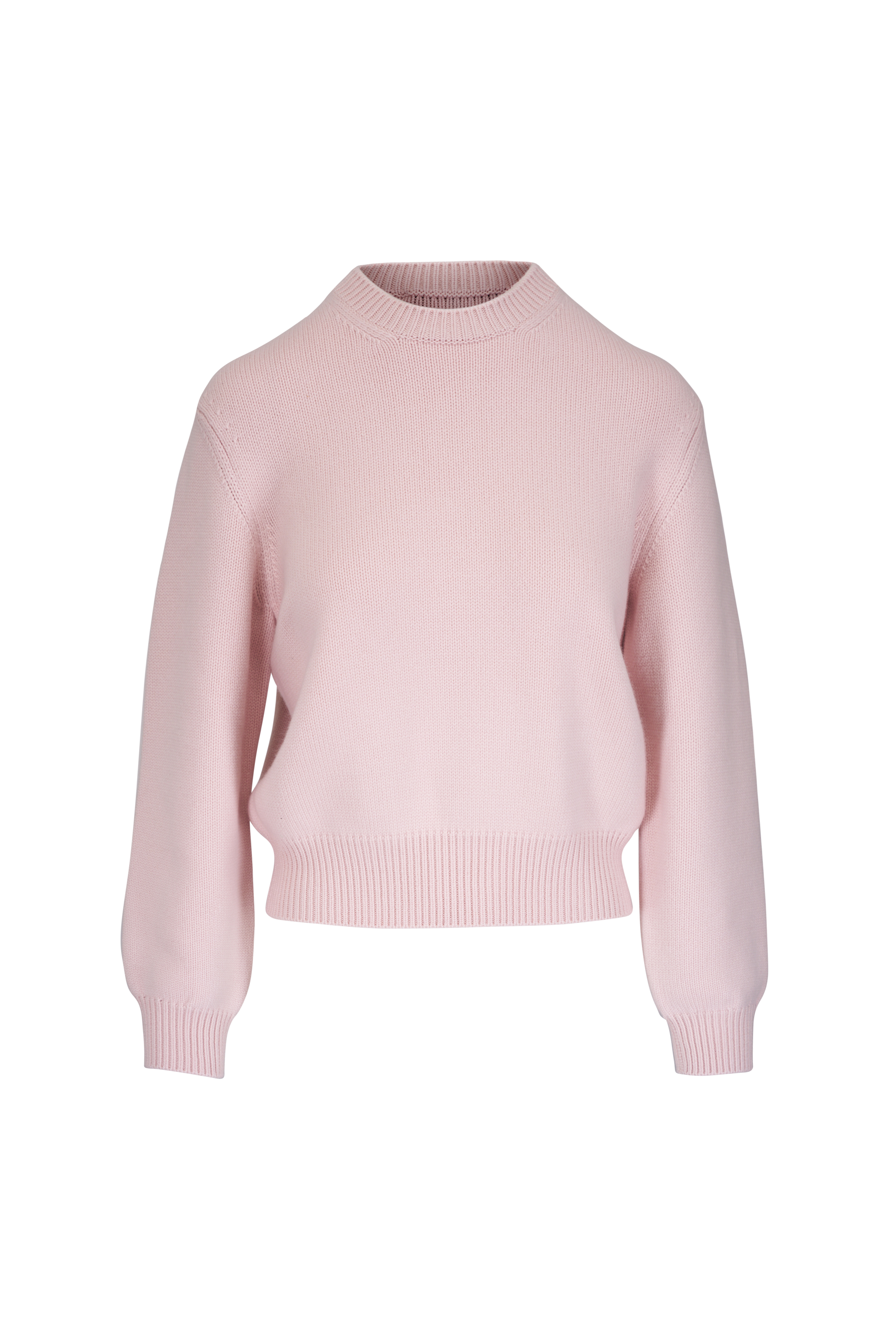 Loro Piana - Parksville Dusty Rose Cashmere Crewneck Sweater