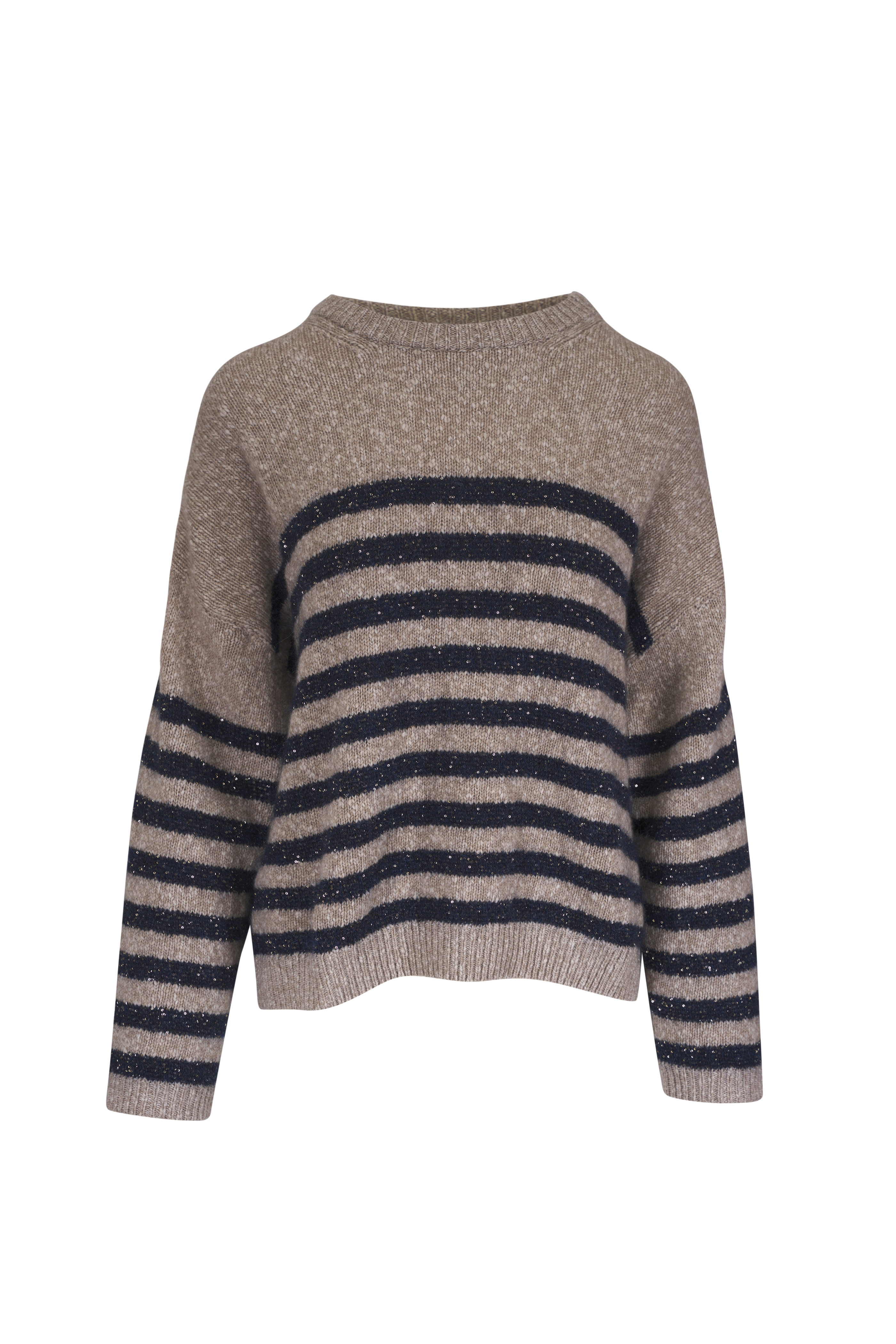 Brunello Cucinelli - Dazzling Medium Gray Net Cardigan