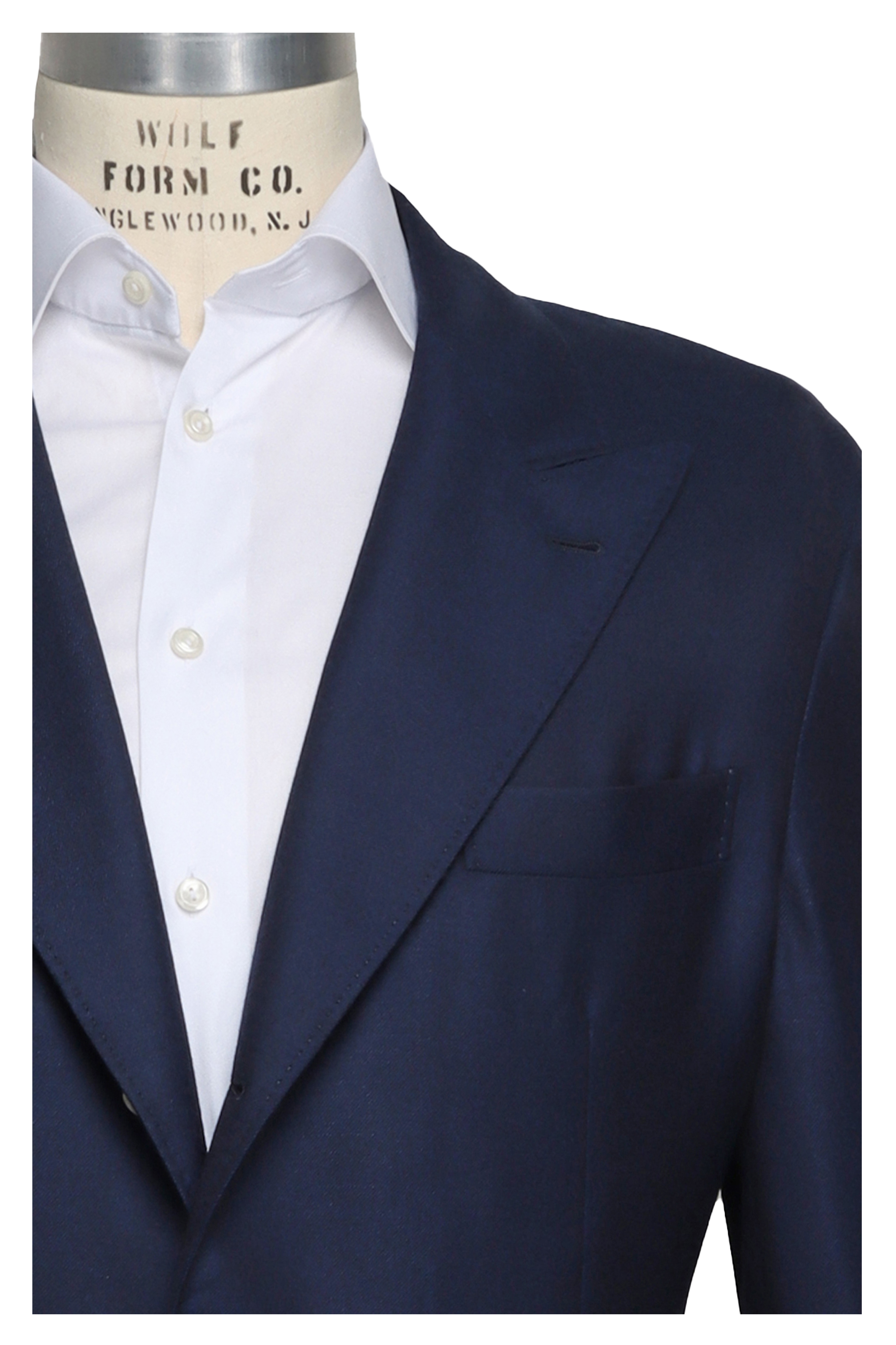 BRUNELLO CUCINELLI ネイビー ジャケット シルク混 48 BRUNELLO CUCINELLI ネイビー ジャケット シルク混 48