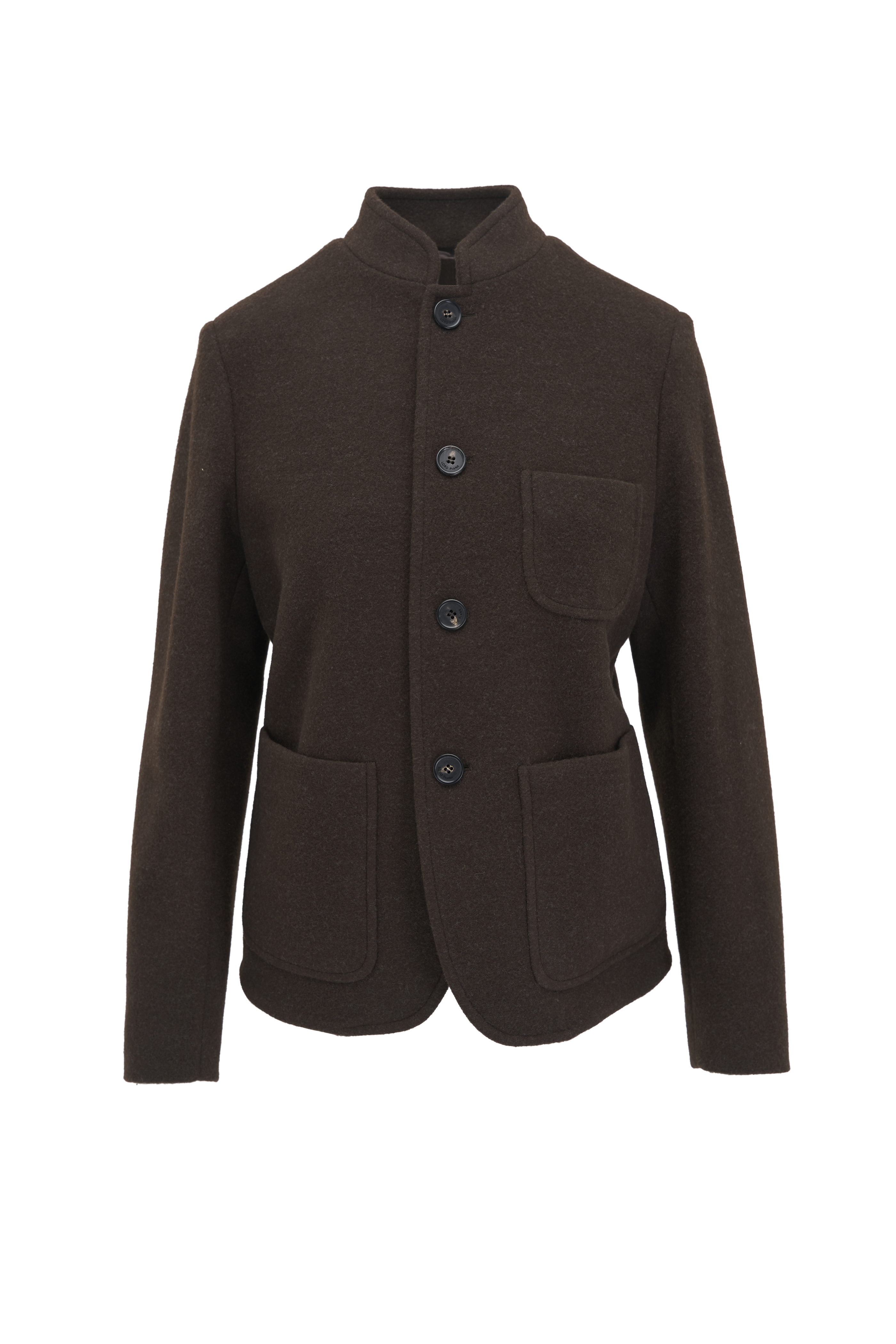 Loro Piana - Benedetta Clove Diamond Quilted Silk Jacket