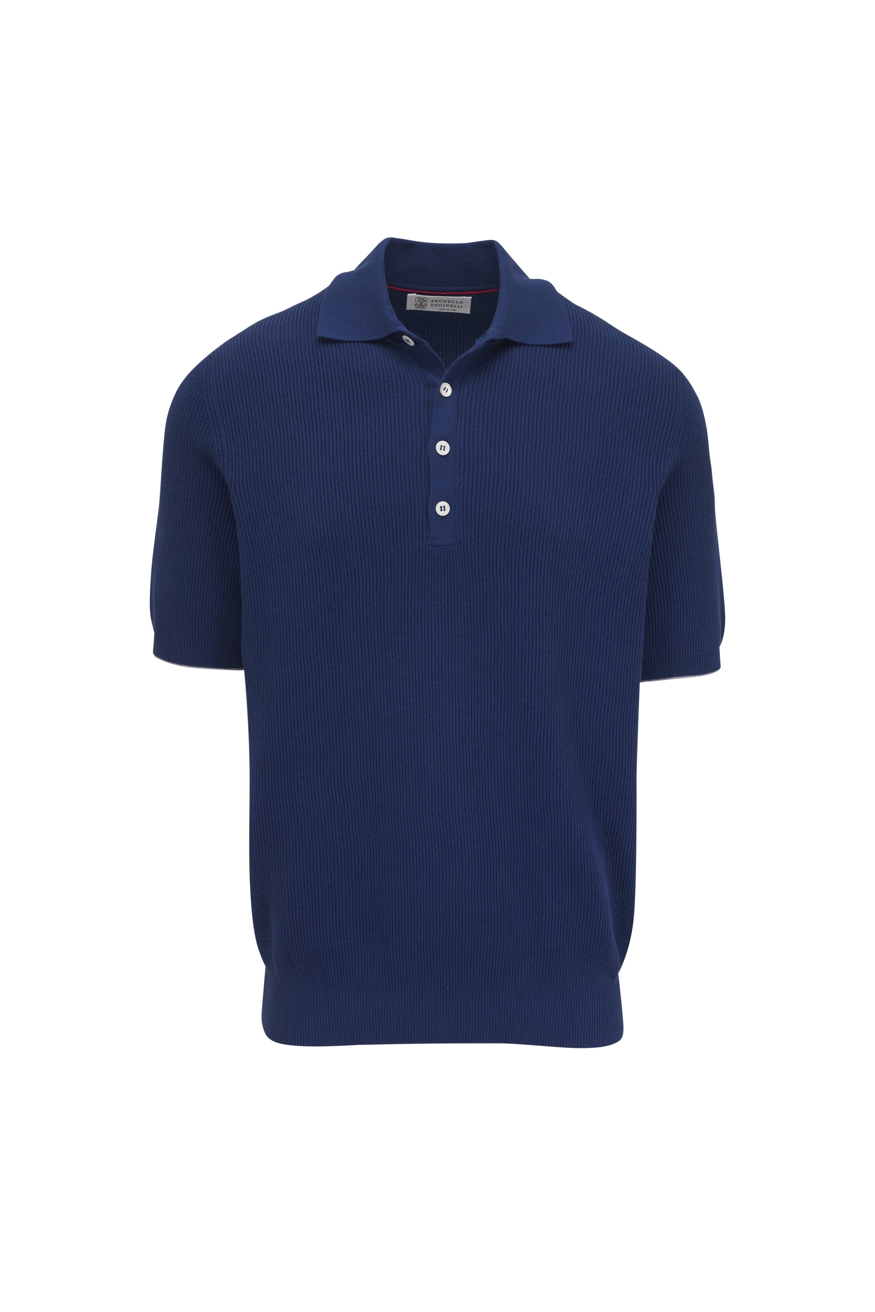Brunello Cucinelli - Sky Blue Cashmere Quarter Zip Pullover