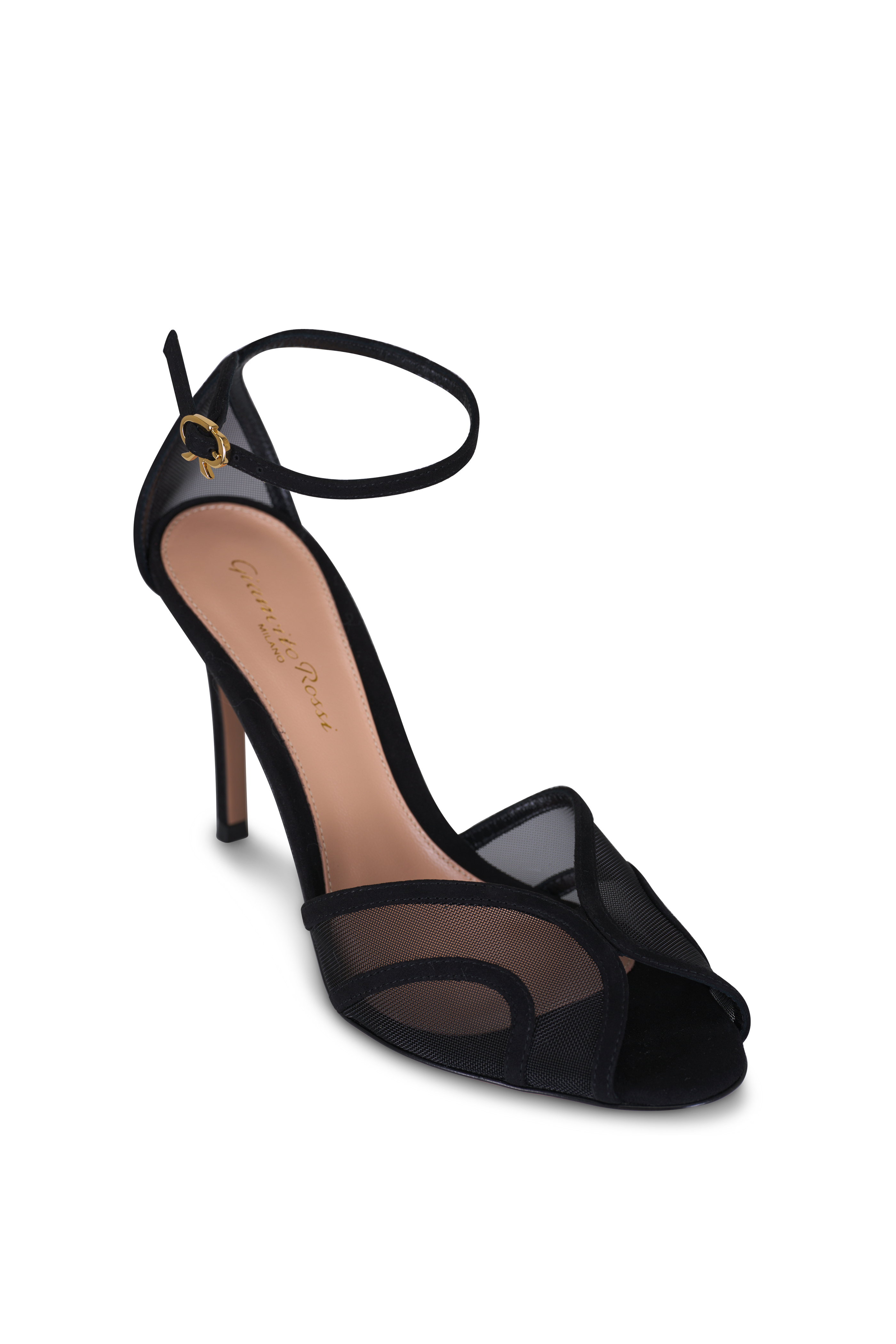 Gianvito Rossi - Elle Glass Yellow PVC Sandal, 85mm