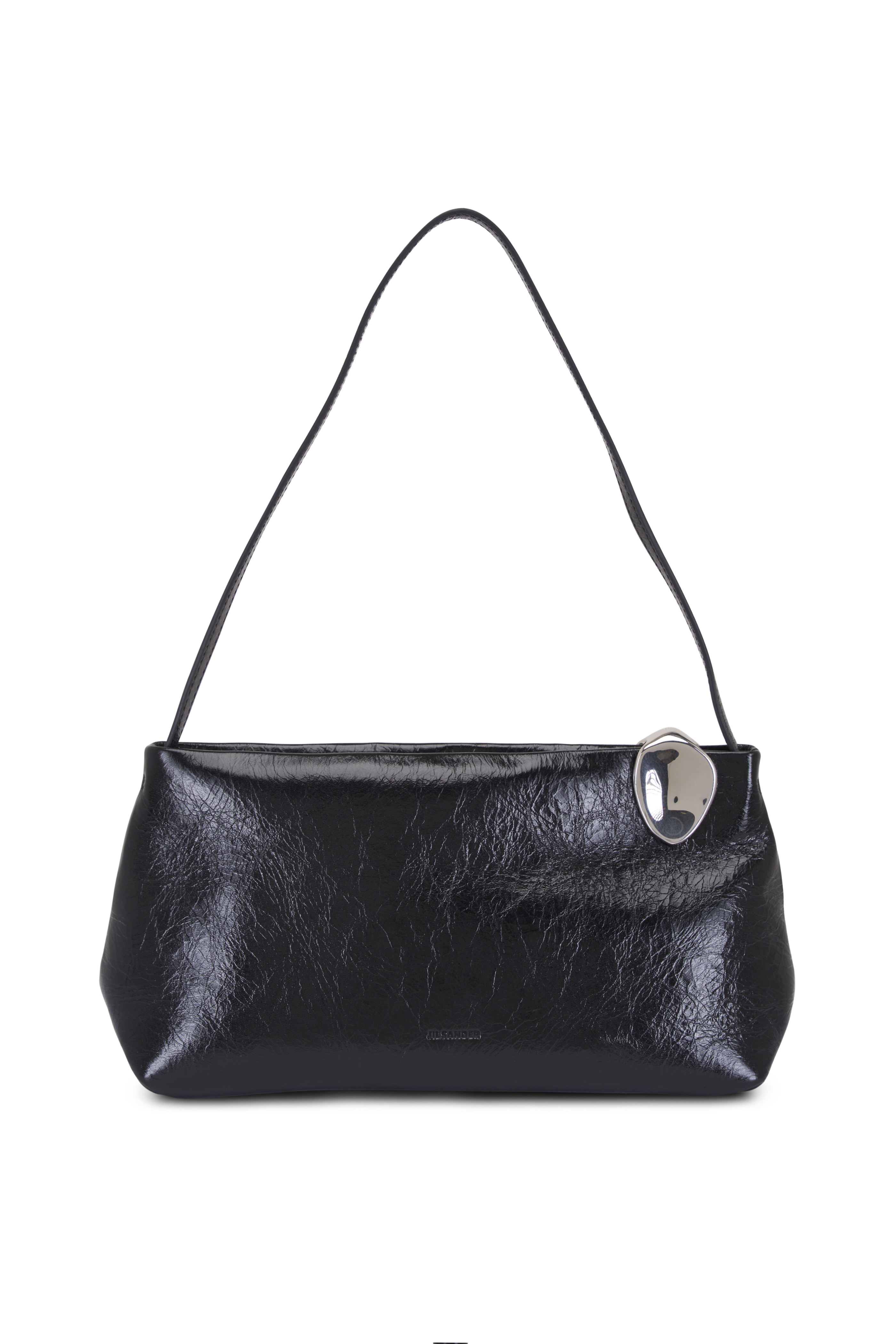 Jw Anderson - Mini Twister Hobo Bag in Black Leather