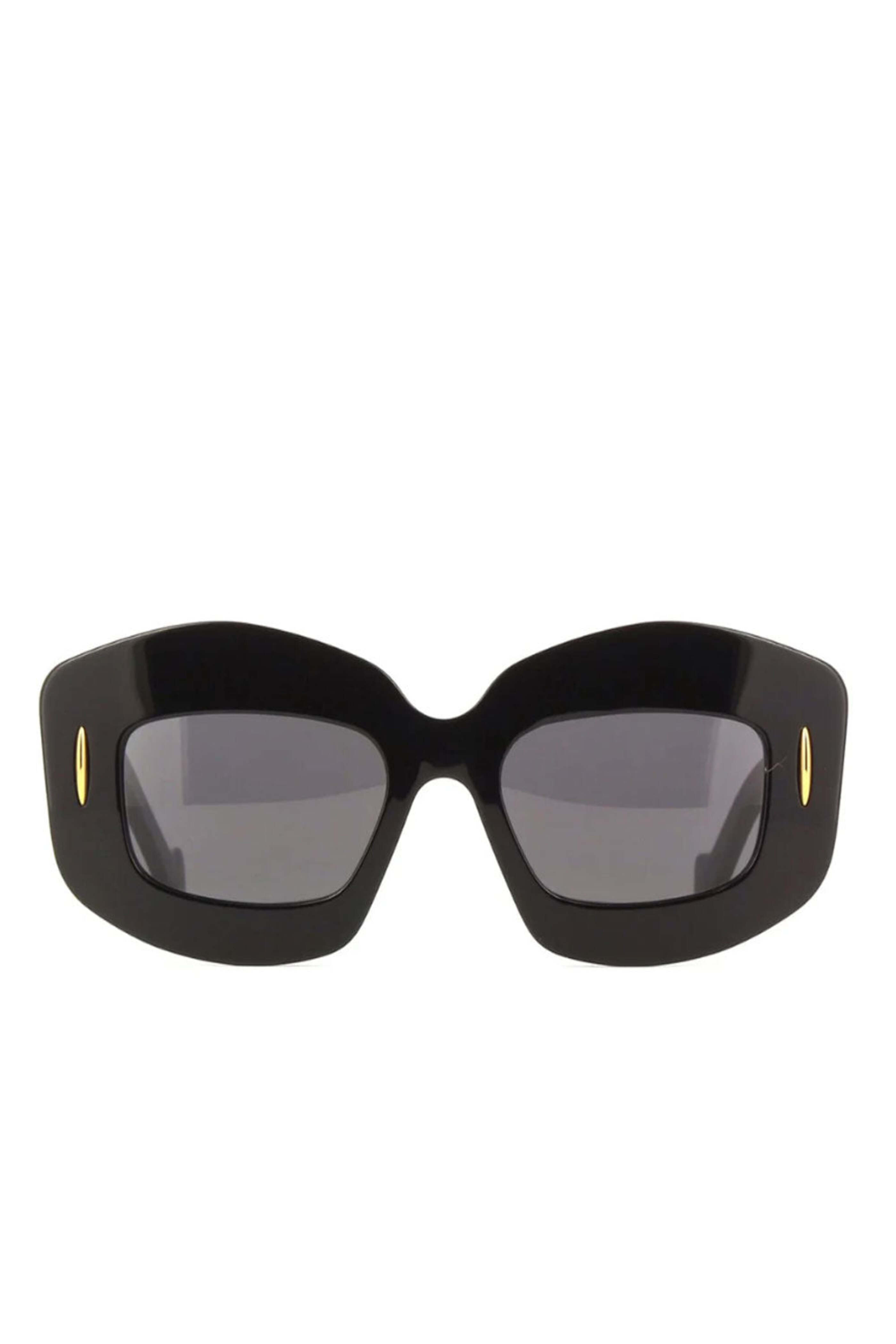 【関税&送料込】Loewe Paulas Ibiza Chunky Frame Sunglasses Loewe Sunglasses - Paula's Ibiza Original Sunglasses in Black