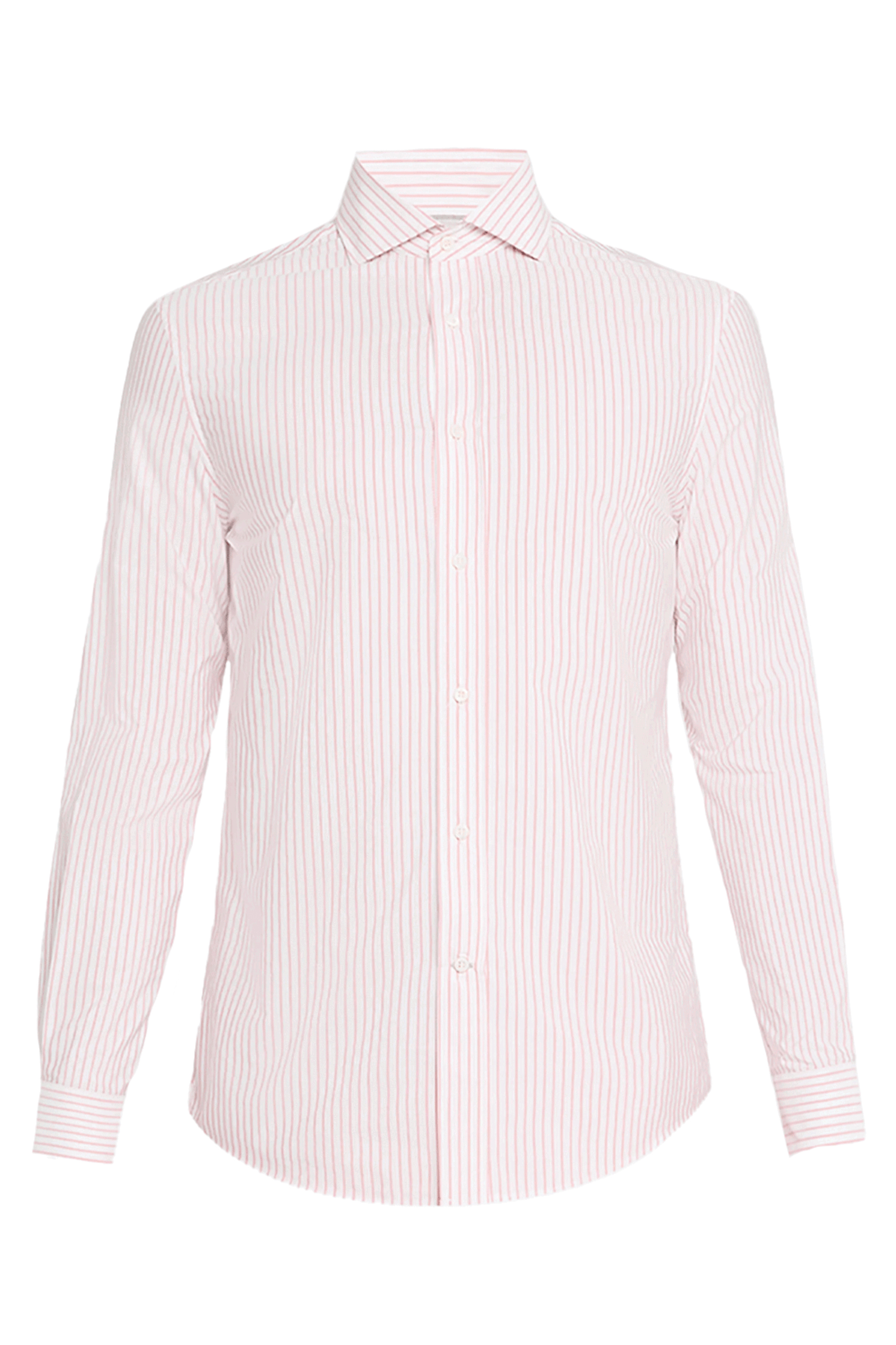 シャツ Brunello Cucinelli Camicia Brunello Cucinelli - White Linen Sport Shirt | Mitchell Stores