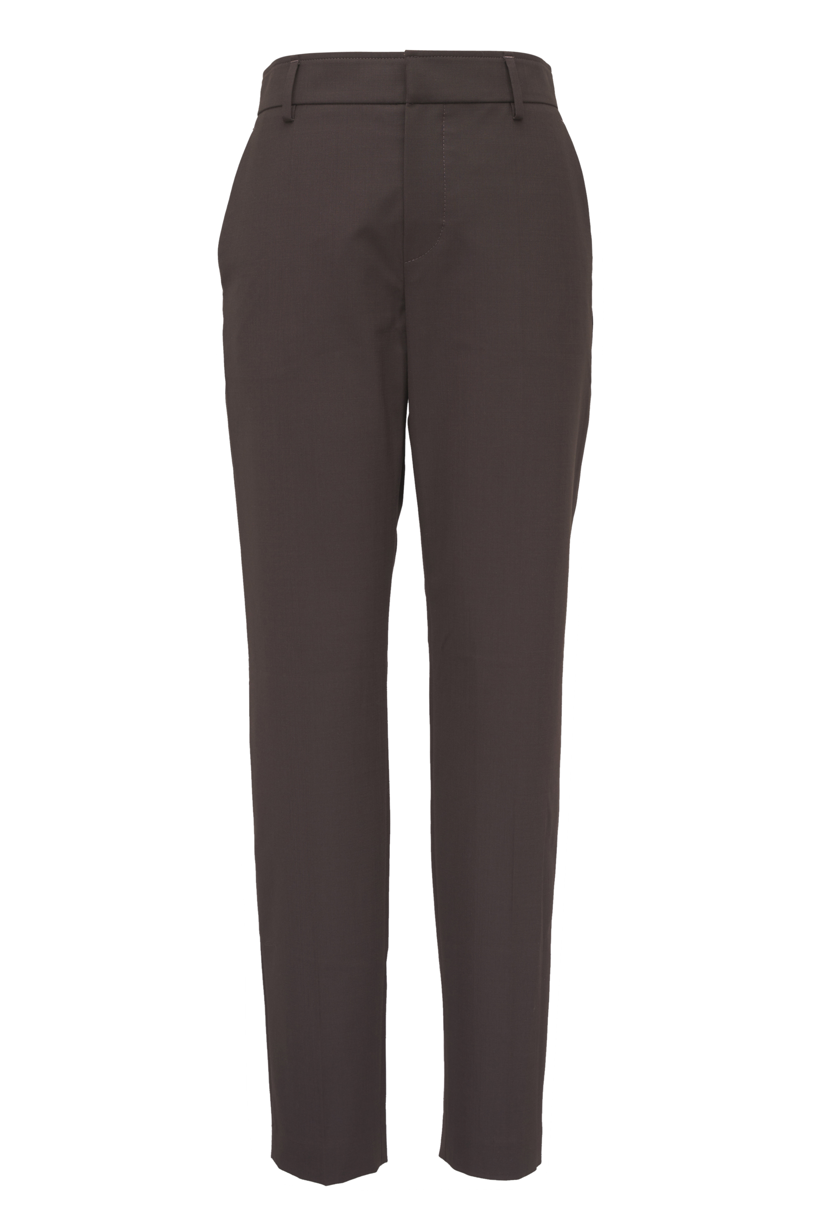 Brunello Cucinelli - Chocolate Brown Classic Pull On Pant