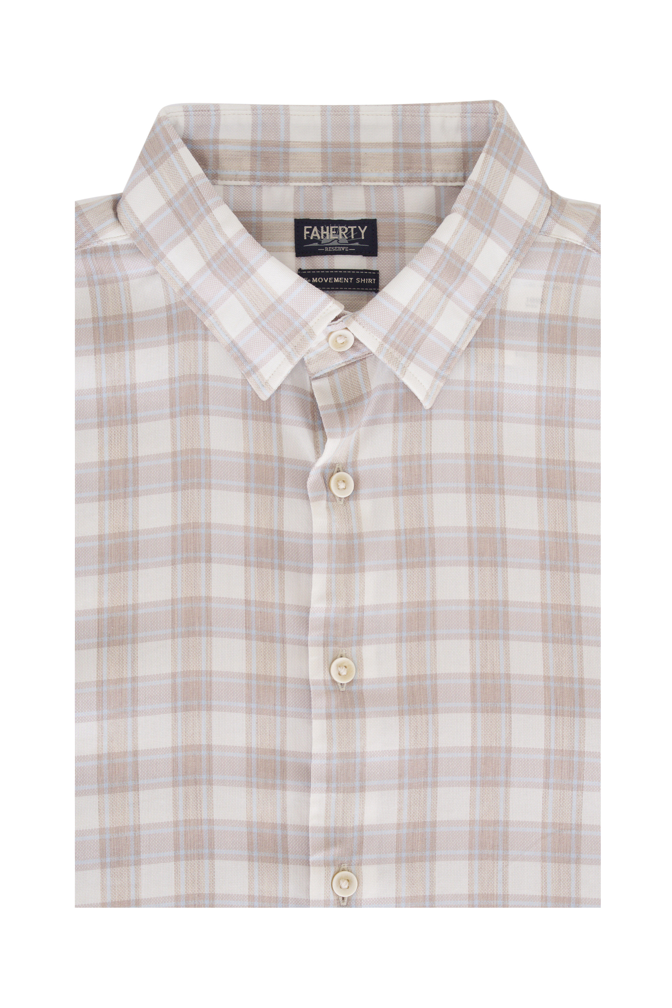 Faherty Brand - Palma Sienna Valley Stripe Linen Camp Shirt
