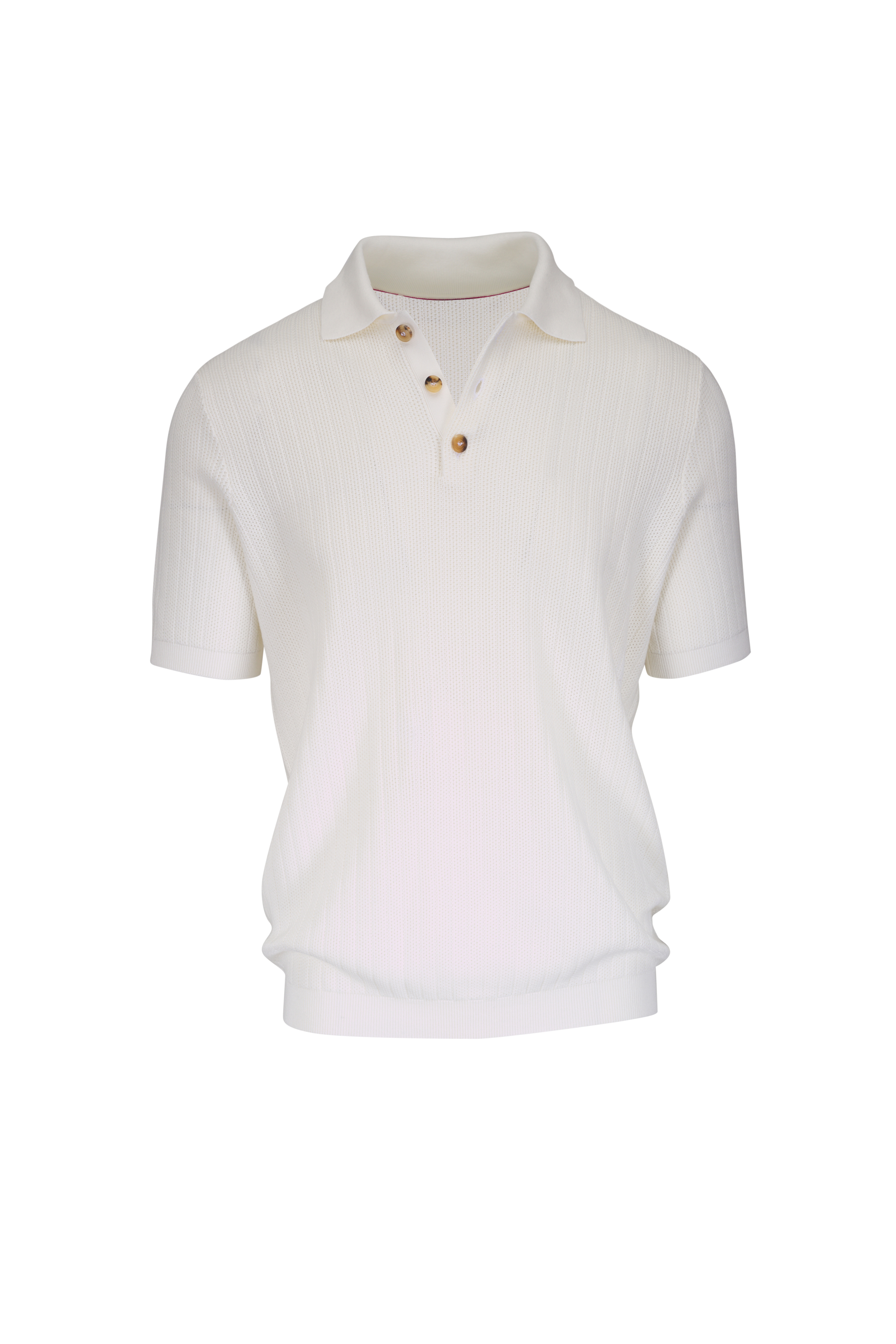 ブルネロクチネリ　コットンジャンパー　ホワイト BRUNELLO CUCINELLI(ブルネロクチネリ) メンズ - 海外通販のBUYMA