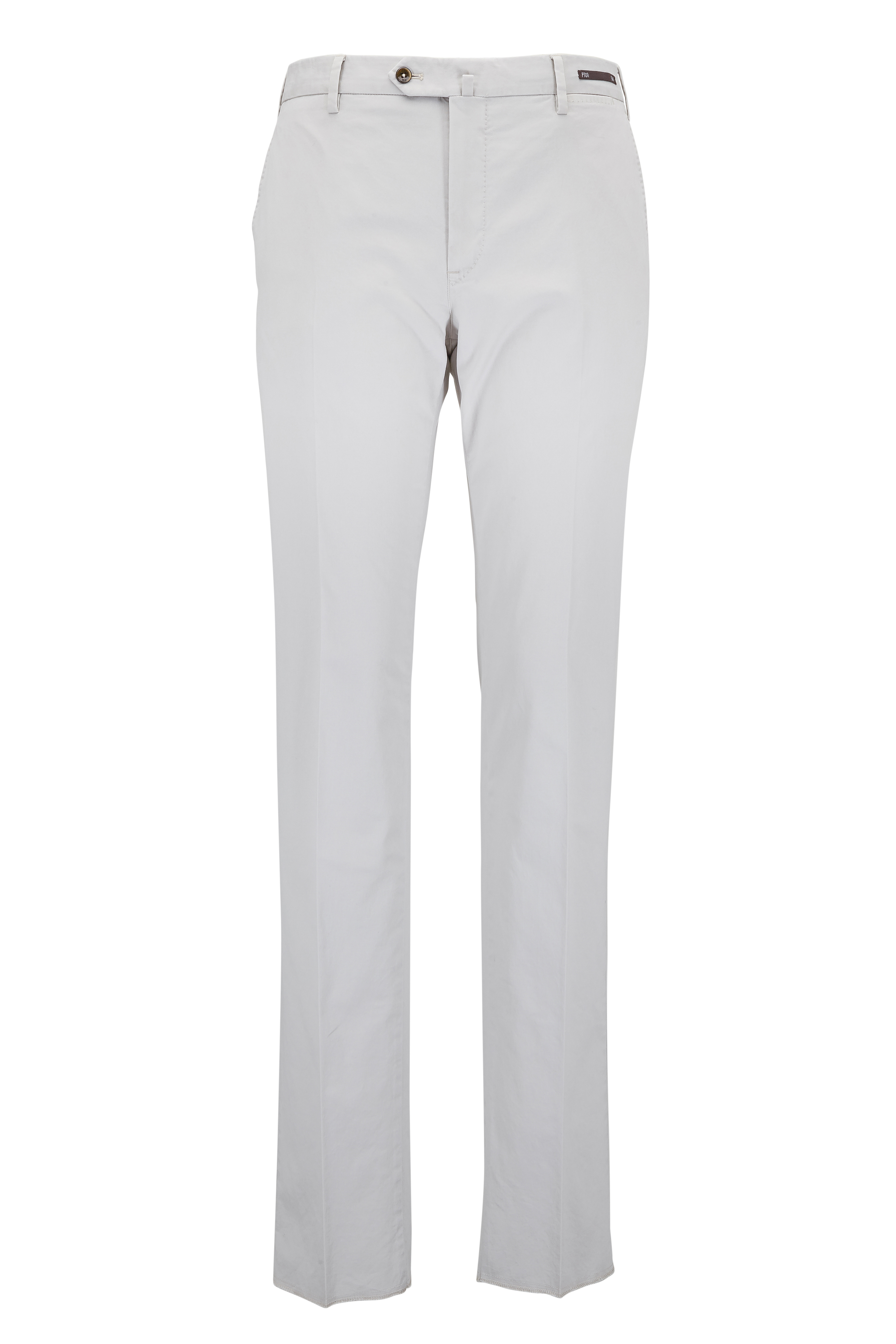 パンツ PT TORINO Women Straight Pants CDVSNNZ00STD SD590010 White PT Torino - Off White Cotton Dress Pant | Mitchell Stores