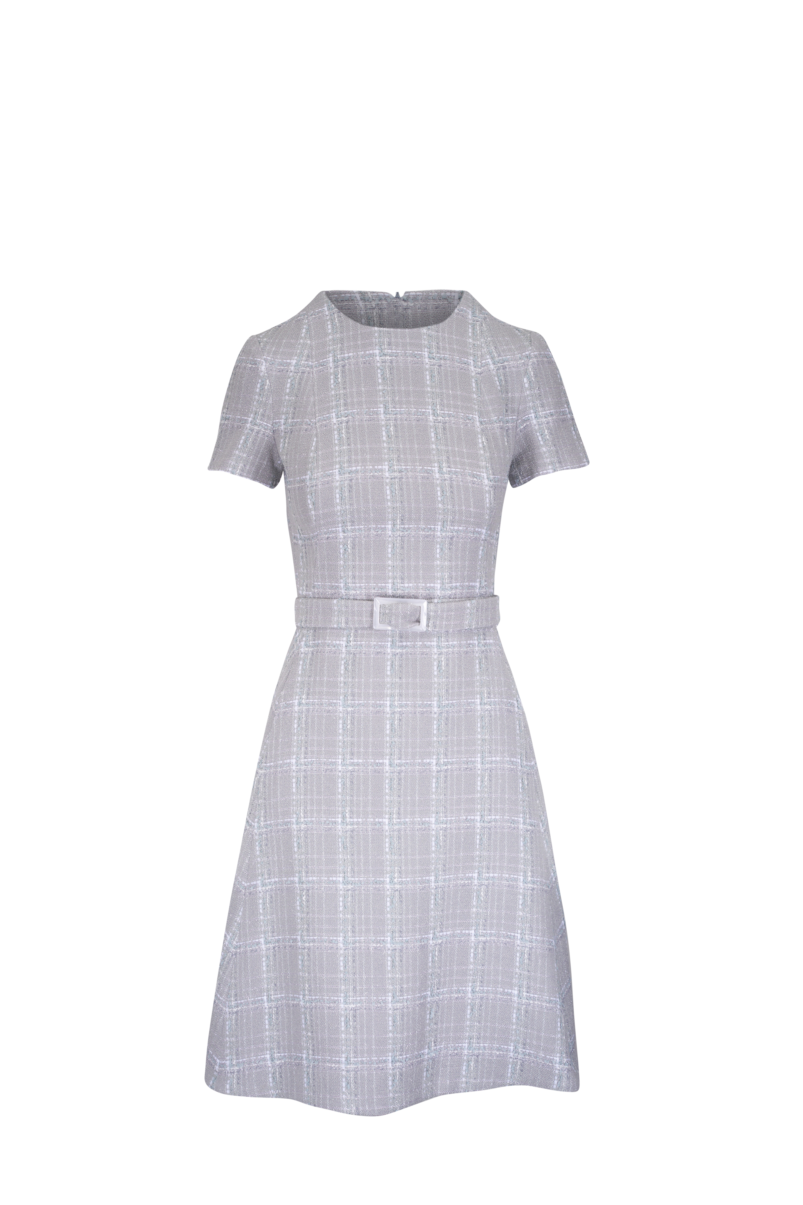 Kiton - Navy Short Sleeve Belted Dress | Mitchell Stores