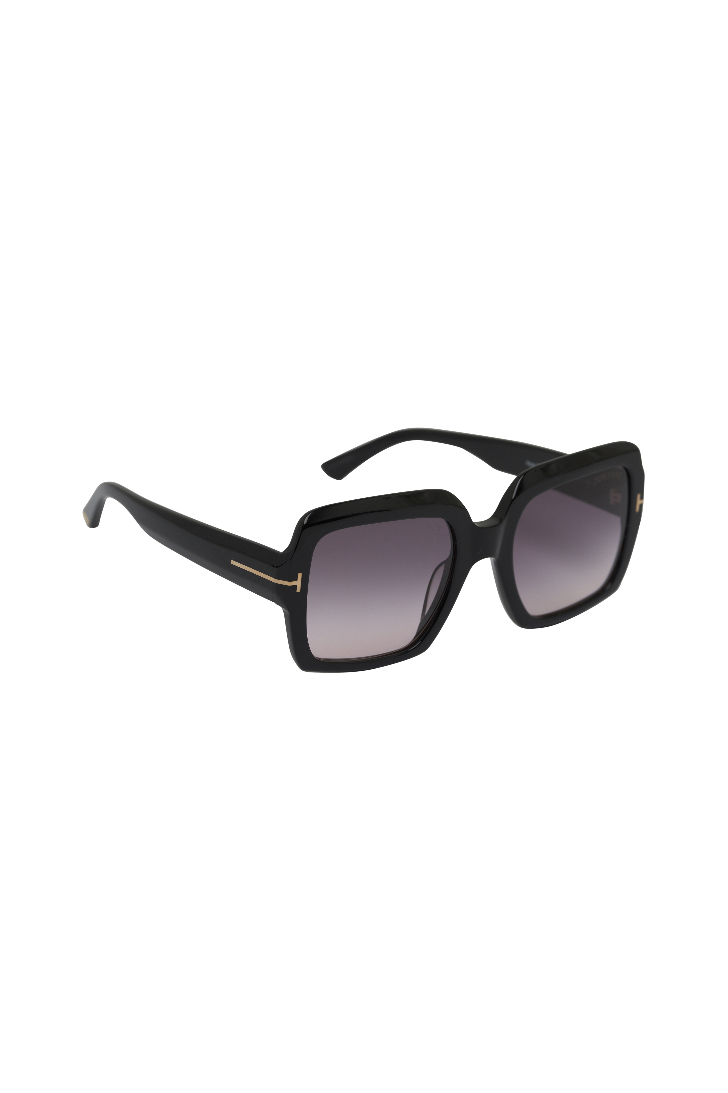 Tom Ford Eyewear - Hudson Black & Gold Sunglasses