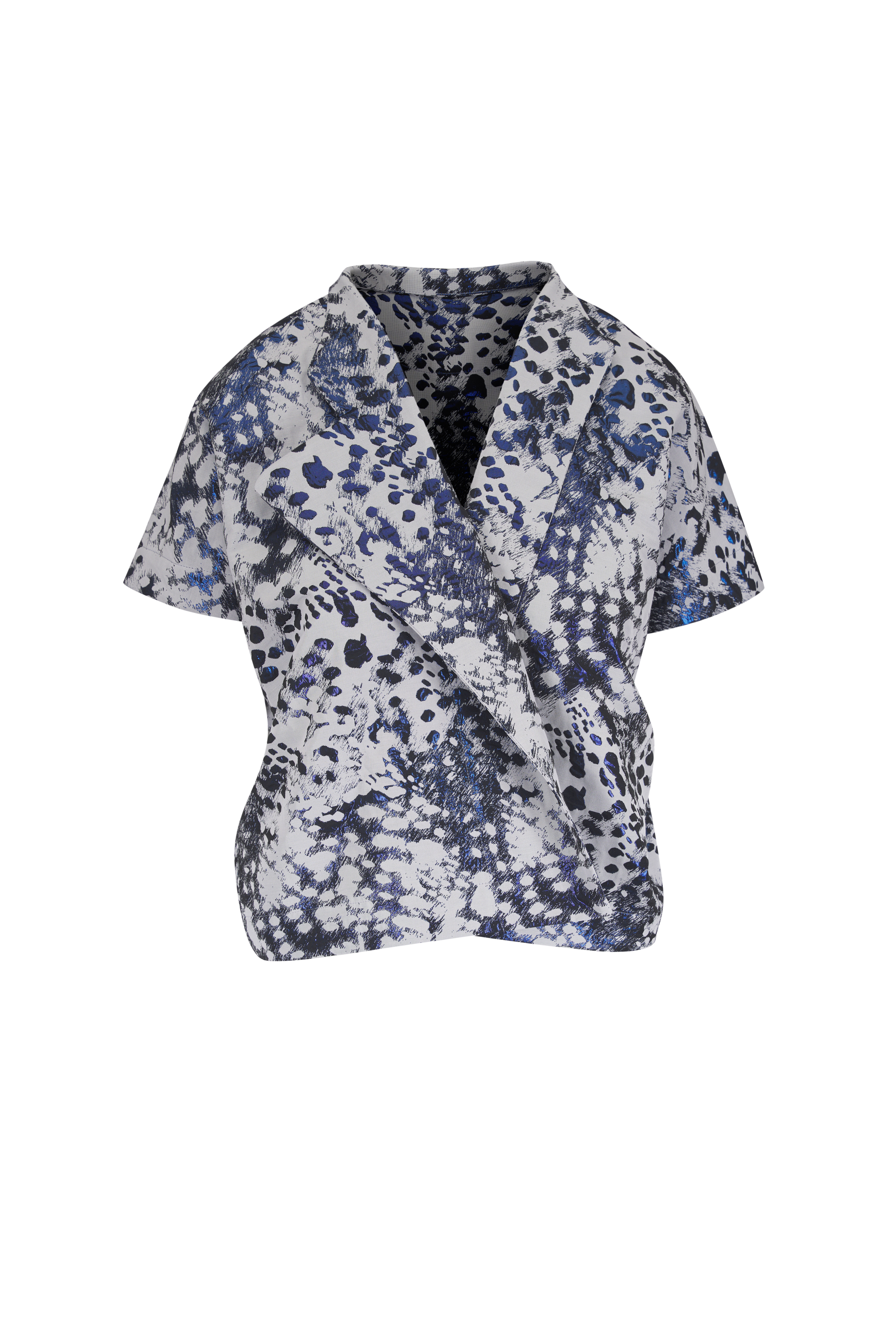 Khaite - Rizzo Bryce Studded Denim Jacket | Mitchell Stores