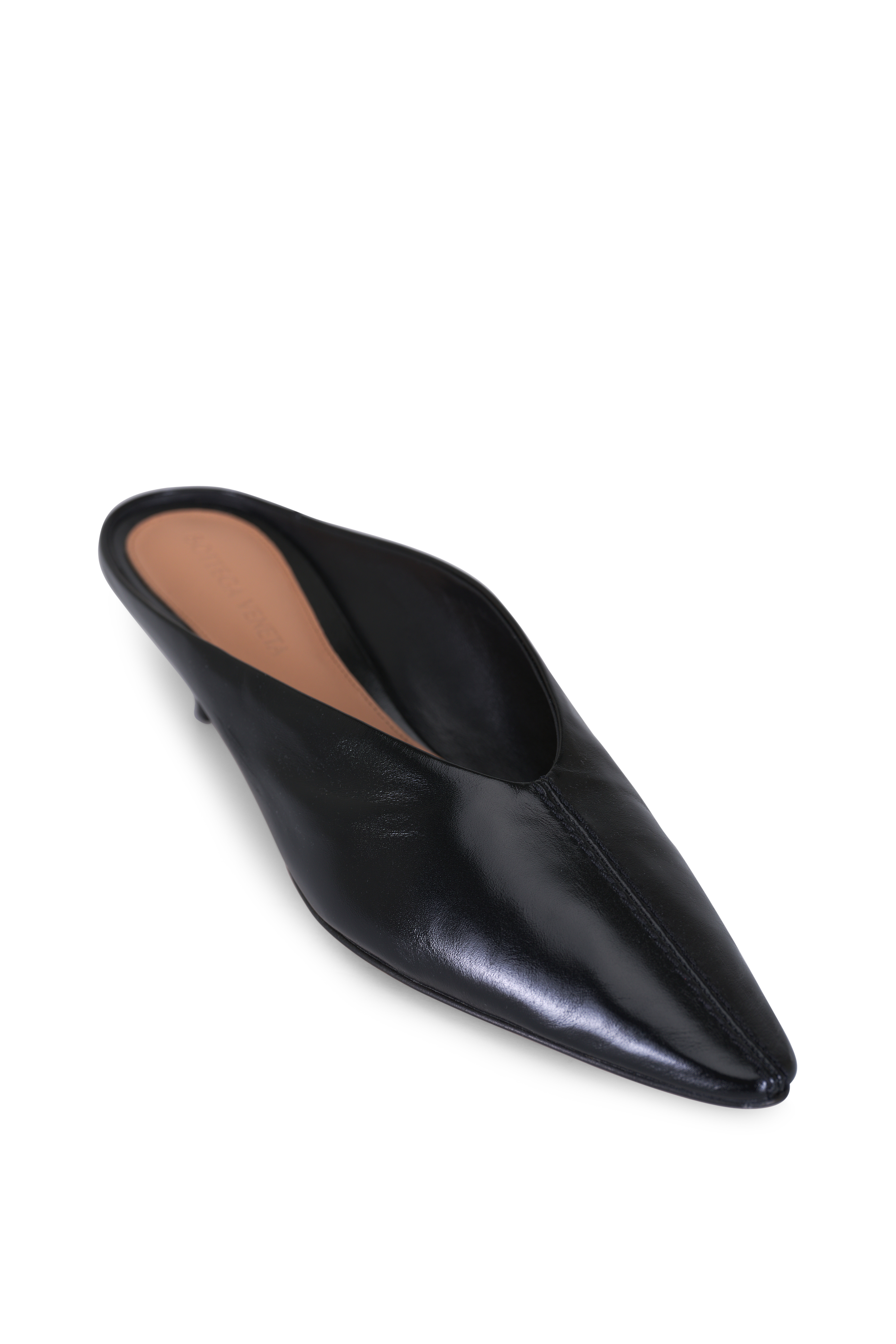 Prada - Black Quilted Leather Mule, 55mm | Mitchell Stores