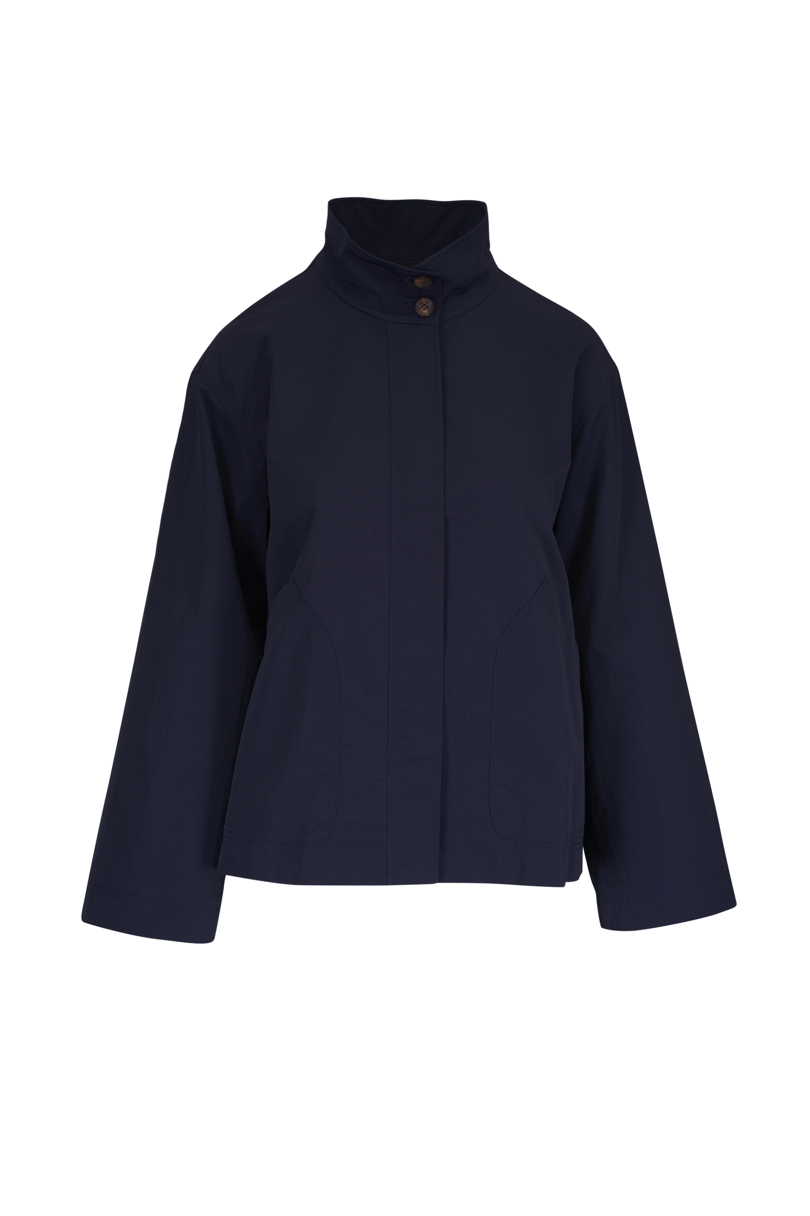 Khaite - Grizzo Bryce Oversize Denim Jacket | Mitchell Stores