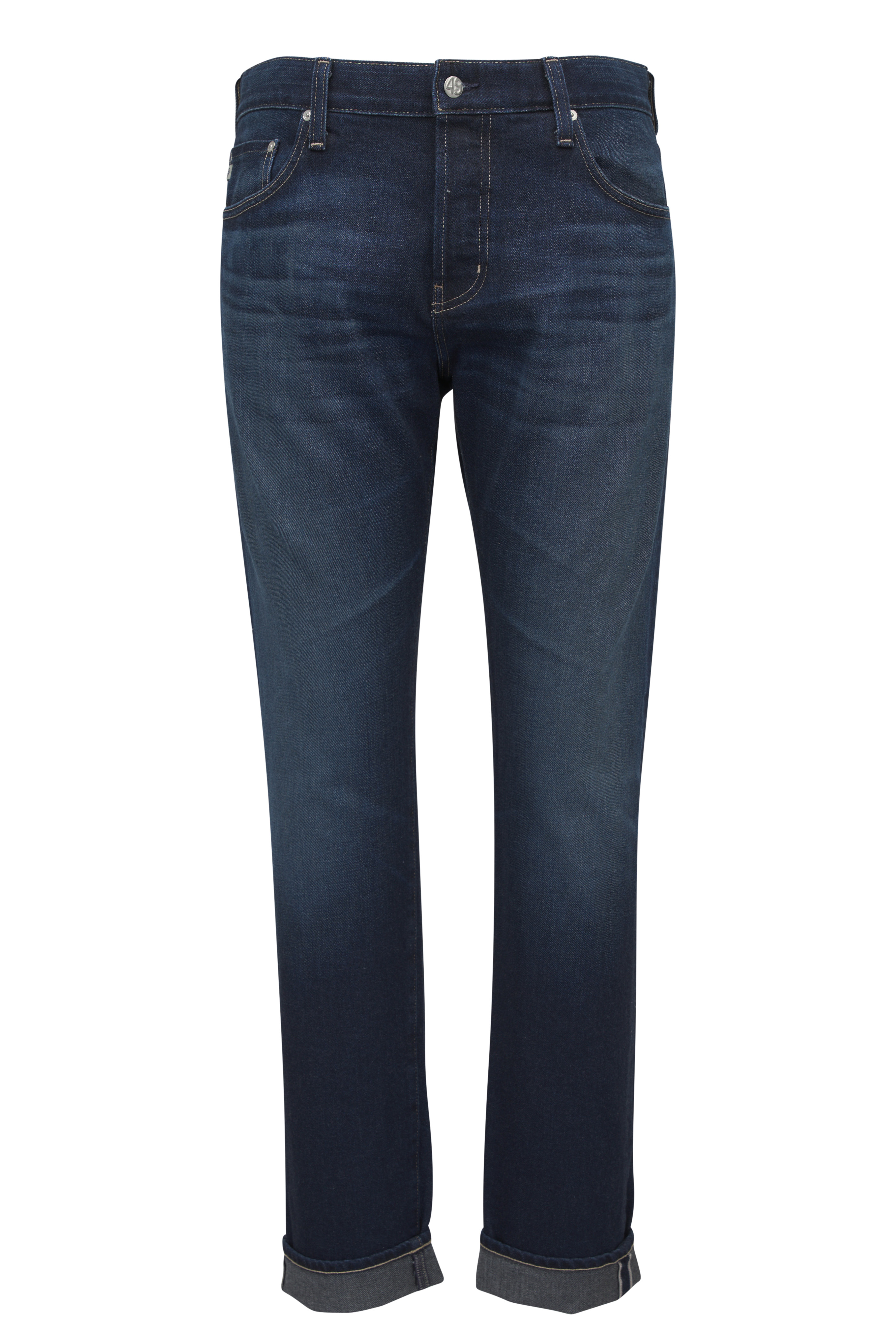 Zegna - Denim Slim Fit Five Pocket Pant | Mitchell Stores
